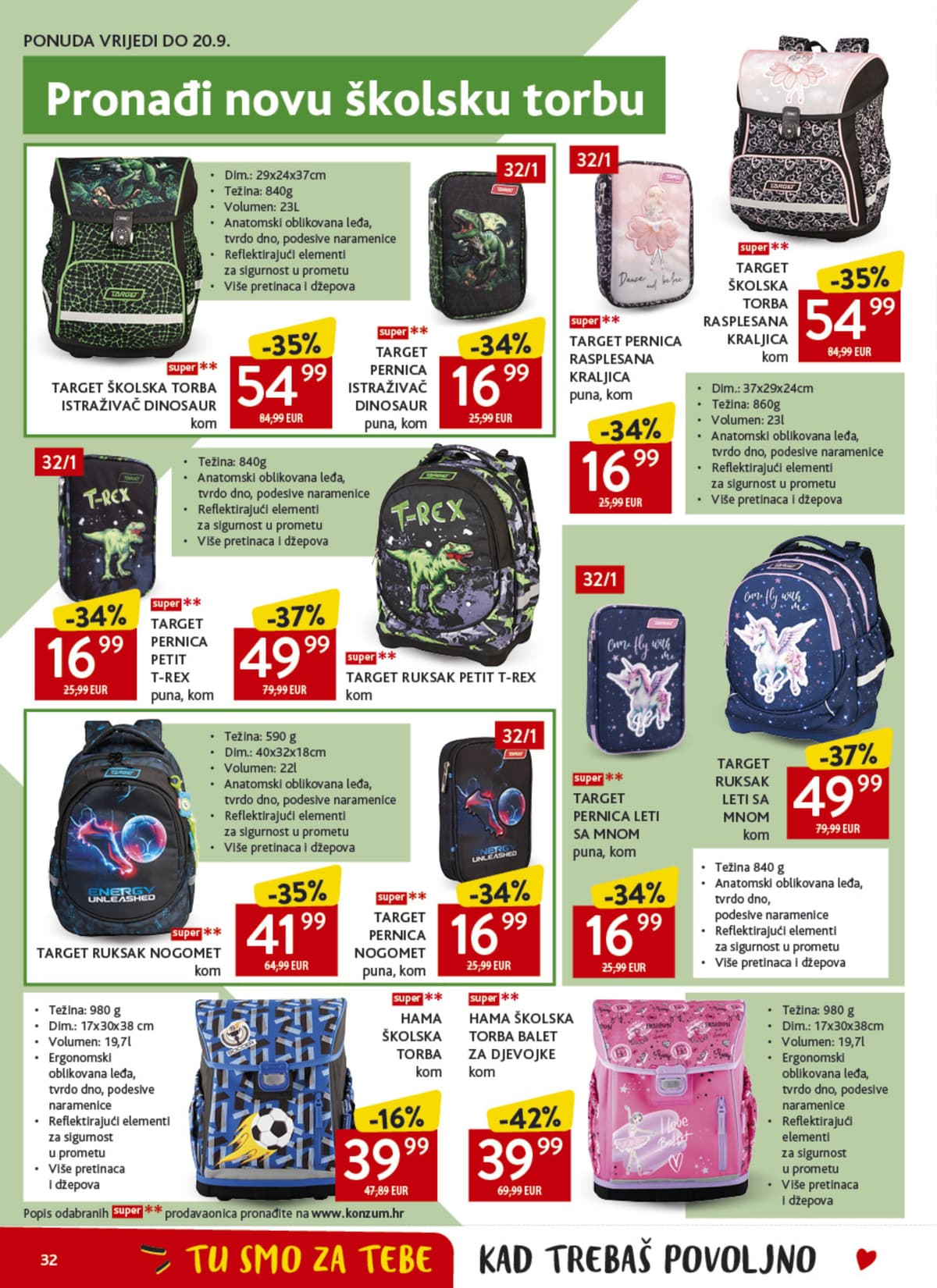 Stranica 32. Konzum kataloga - Tjedna Akcija od 01.07.2026