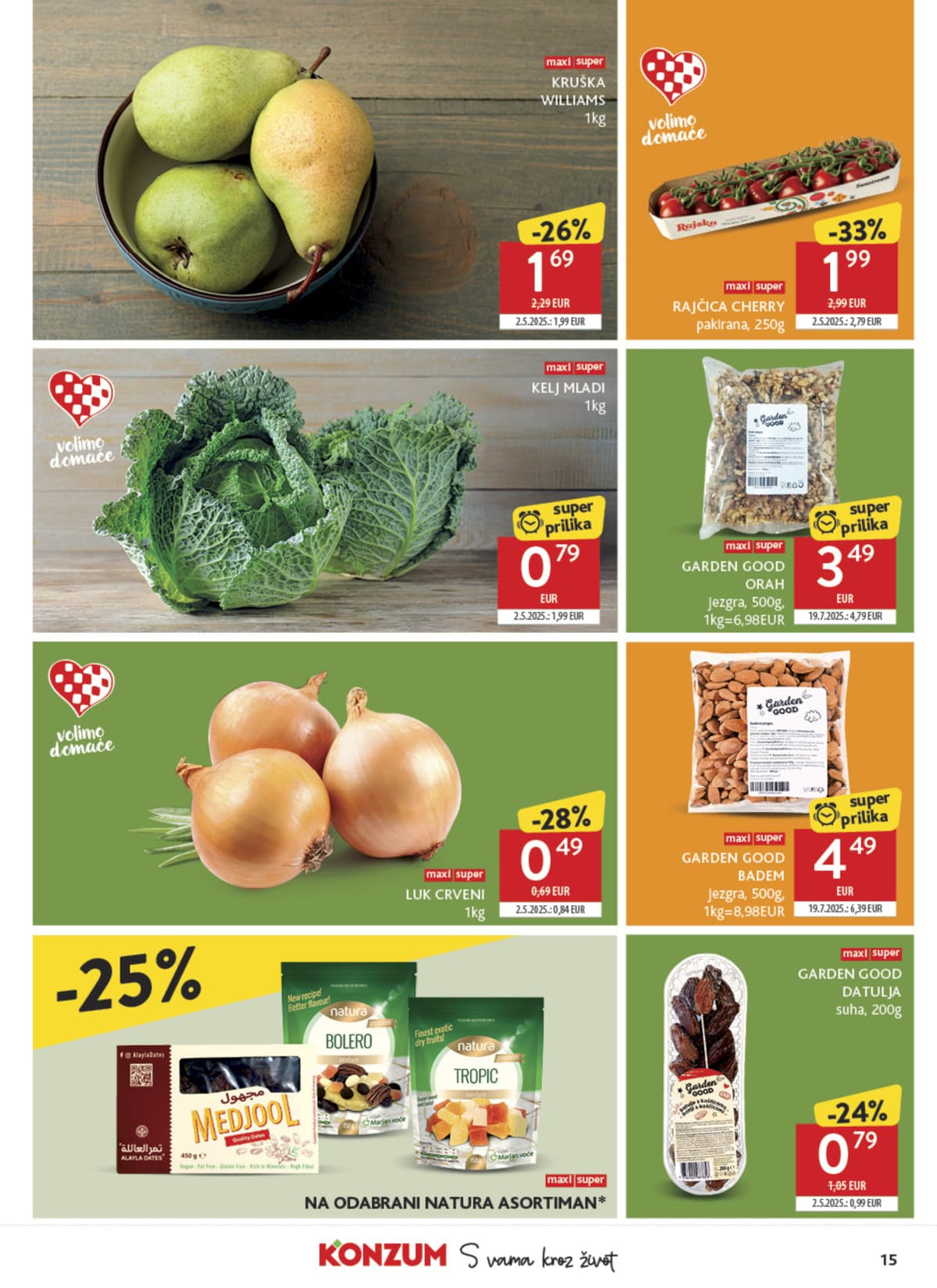 Stranica 15. Konzum kataloga - Tjedna Akcija od 16.07.2026