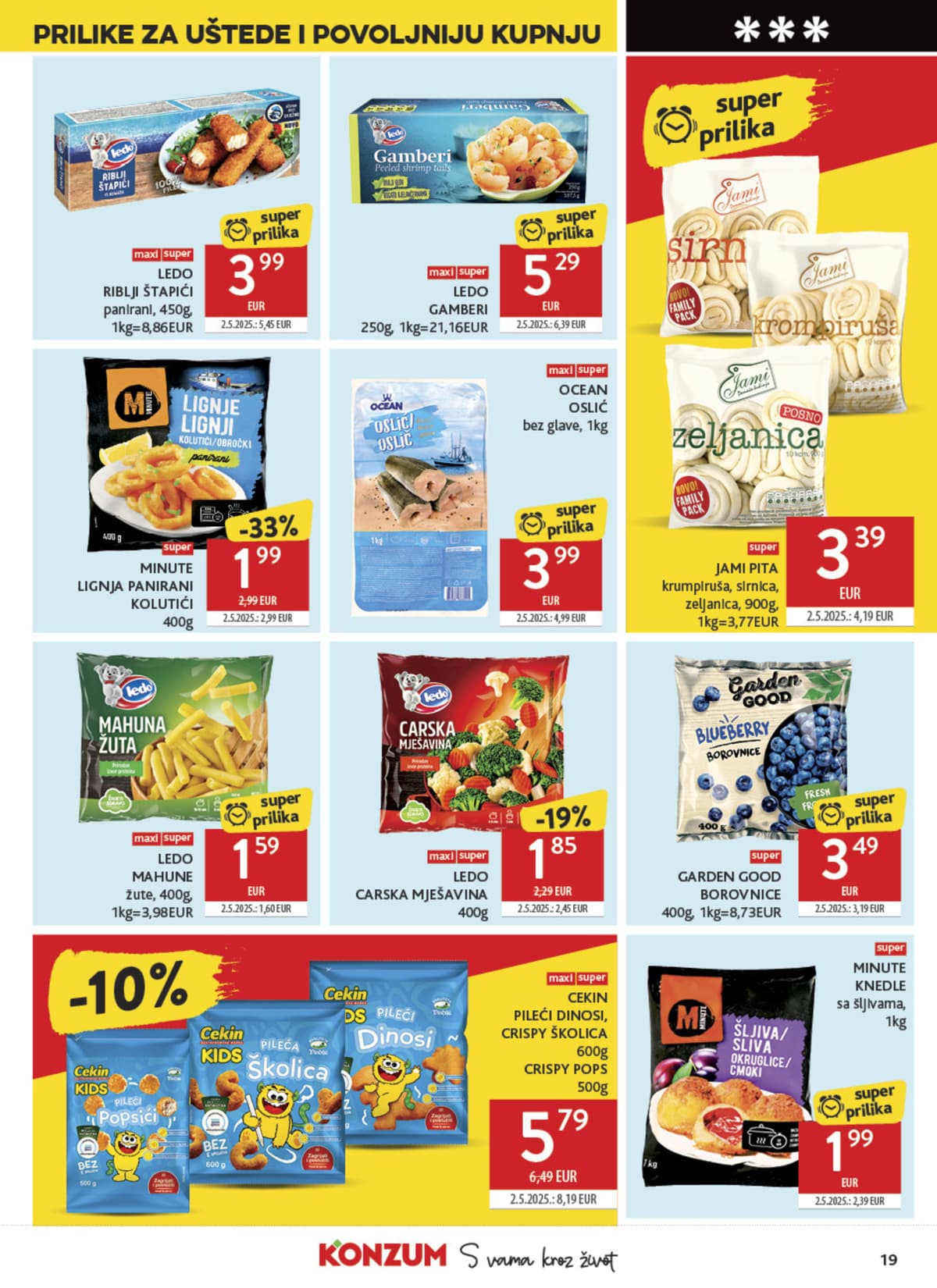 Stranica 19. Konzum kataloga - Tjedna Akcija od 16.07.2026