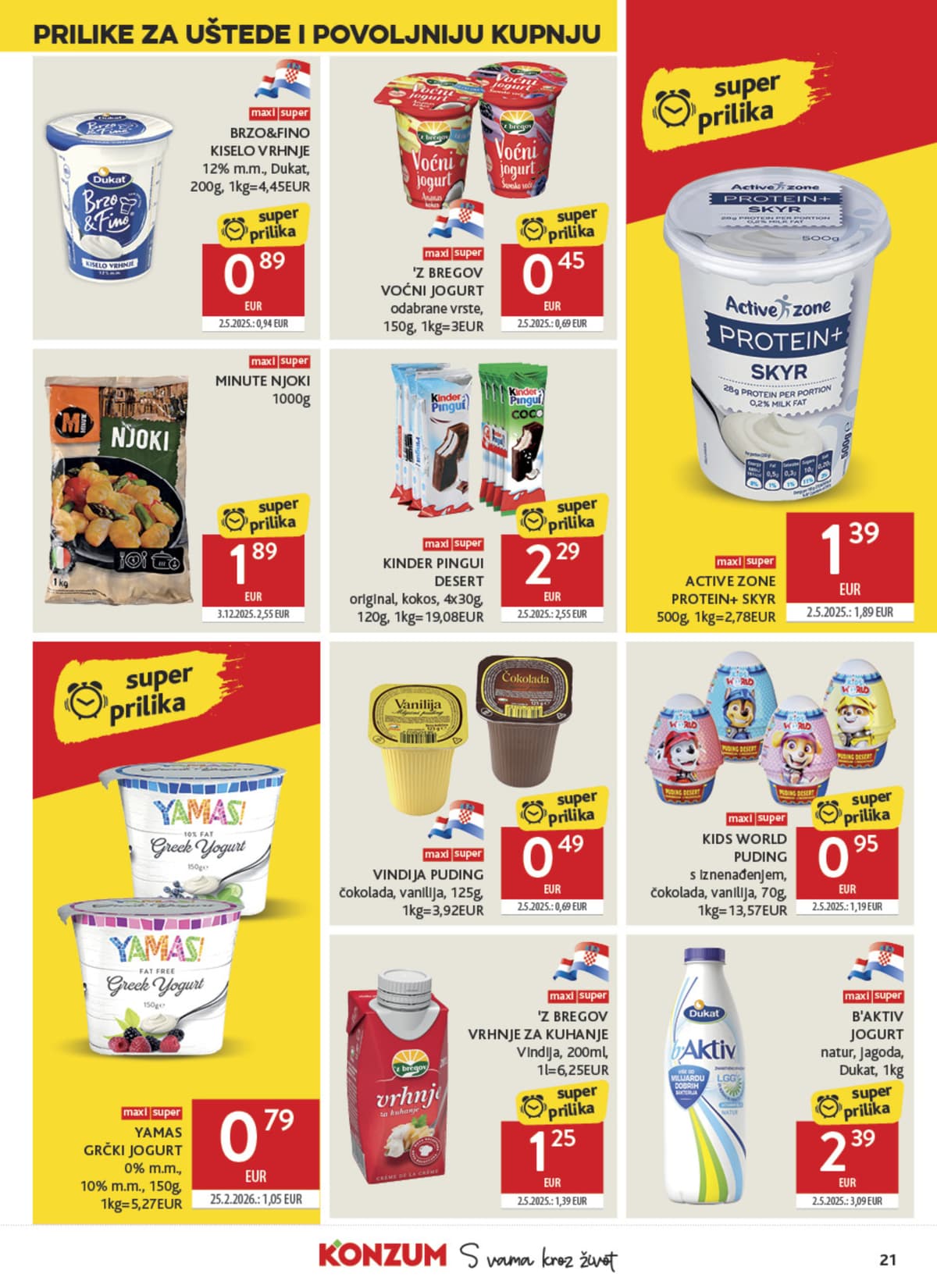 Stranica 21. Konzum kataloga - Tjedna Akcija od 16.07.2026