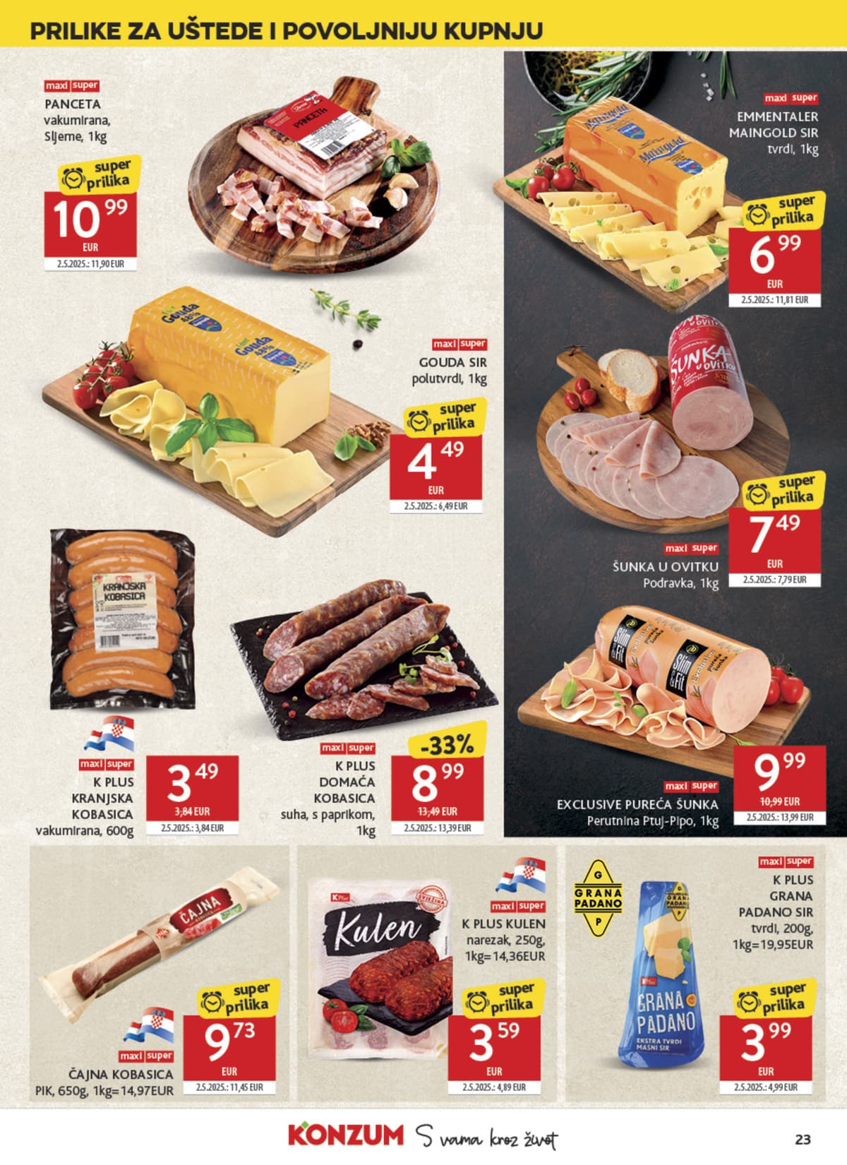 Stranica 23. Konzum kataloga - Tjedna Akcija od 16.07.2026