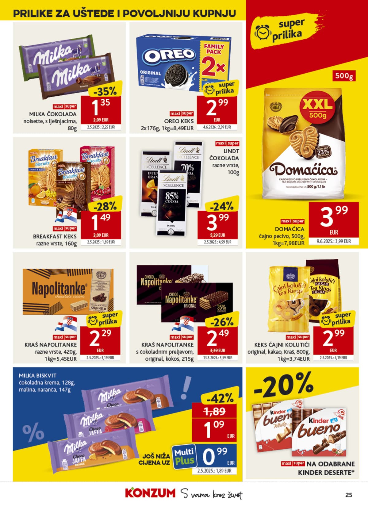 Stranica 25. Konzum kataloga - Tjedna Akcija od 16.07.2026