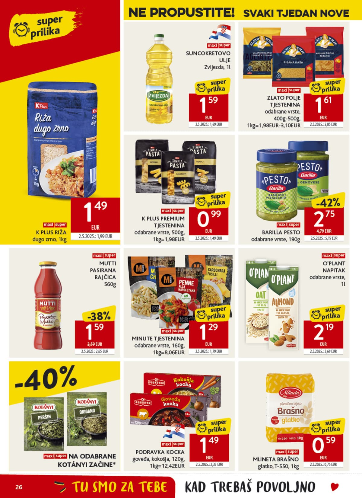 Stranica 26. Konzum kataloga - Tjedna Akcija od 16.07.2026