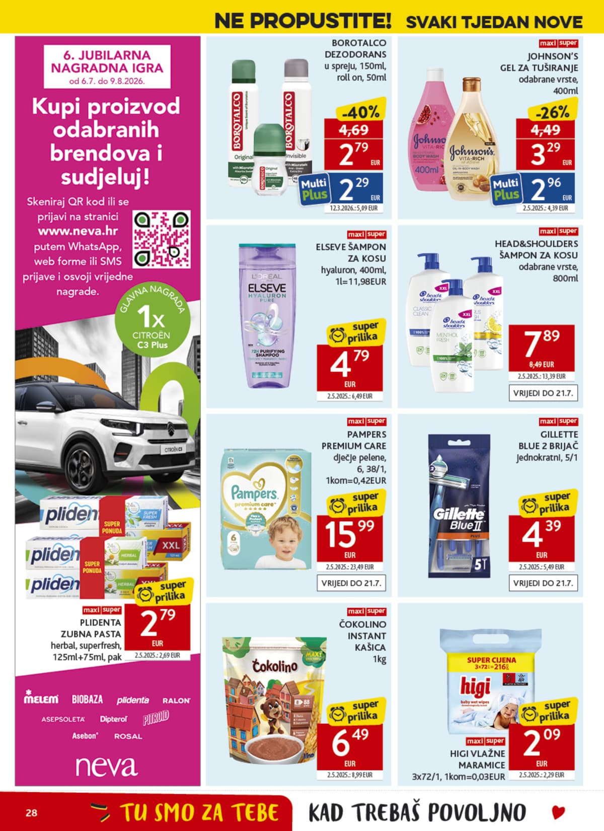 Stranica 28. Konzum kataloga - Tjedna Akcija od 16.07.2026