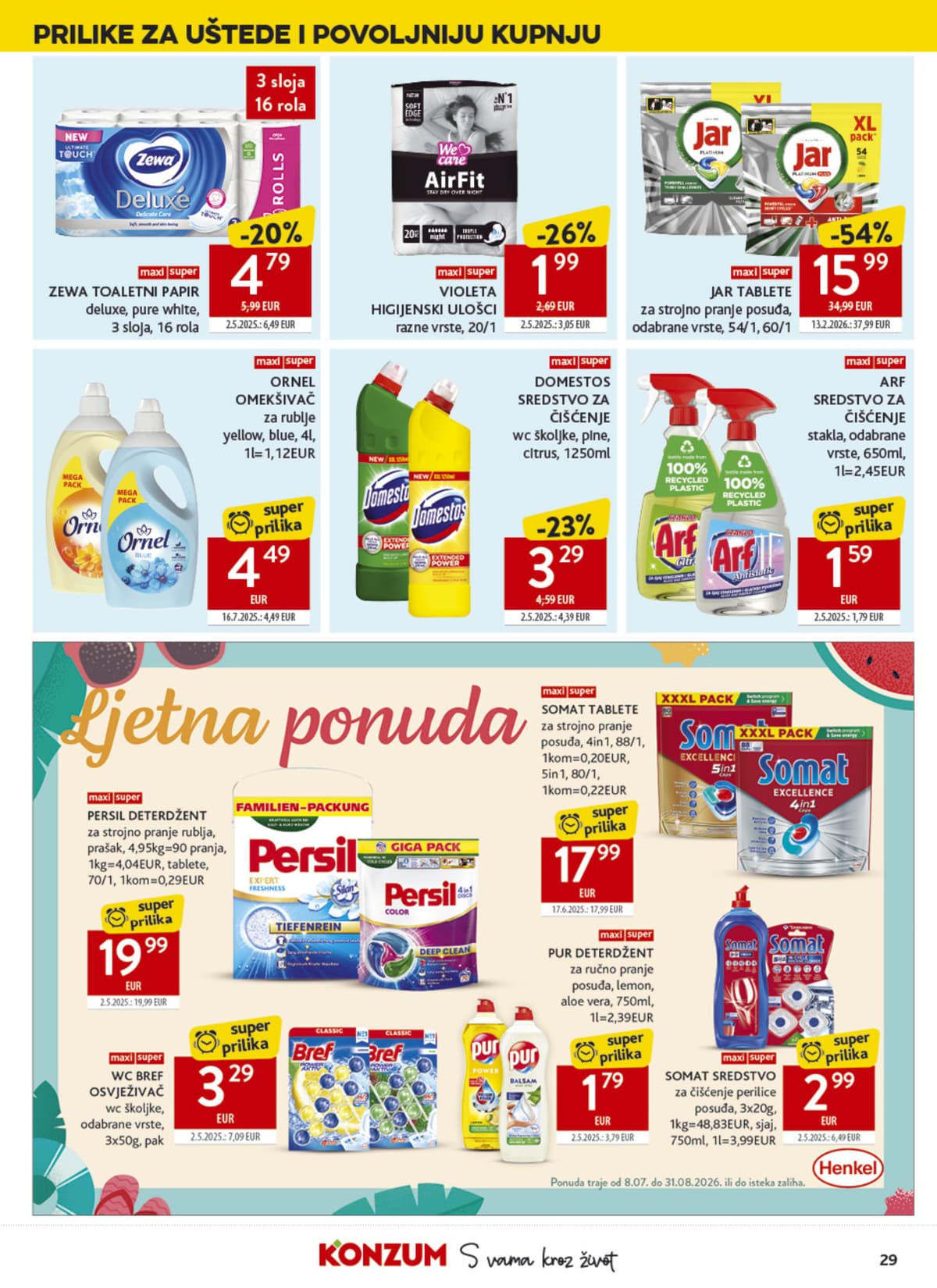 Stranica 29. Konzum kataloga - Tjedna Akcija