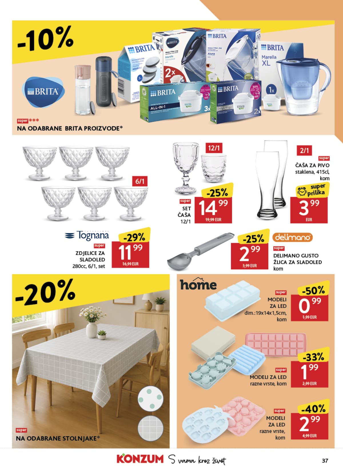 Stranica 37. Konzum kataloga - Tjedna Akcija od 16.07.2026