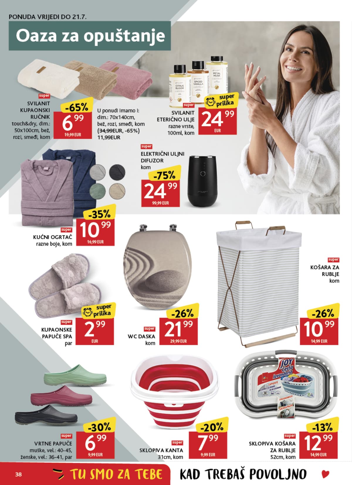 Stranica 38. Konzum kataloga - Tjedna Akcija od 16.07.2026