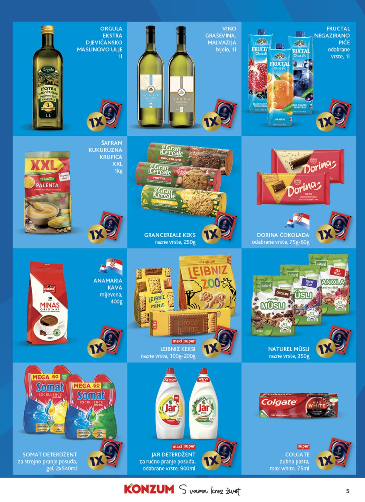 Stranica 5. Konzum kataloga - Tjedna Akcija od 16.07.2026
