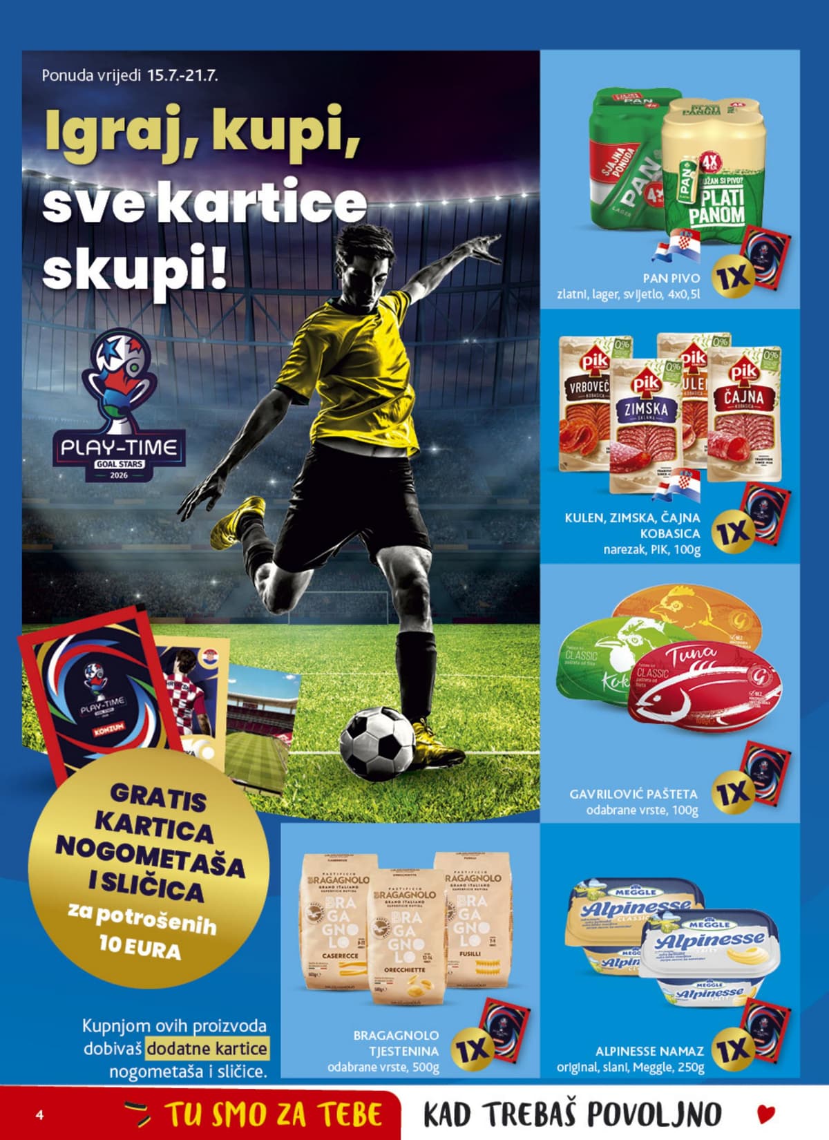 Stranica 4. Konzum kataloga - Tjedna Akcija od 16.07.2026