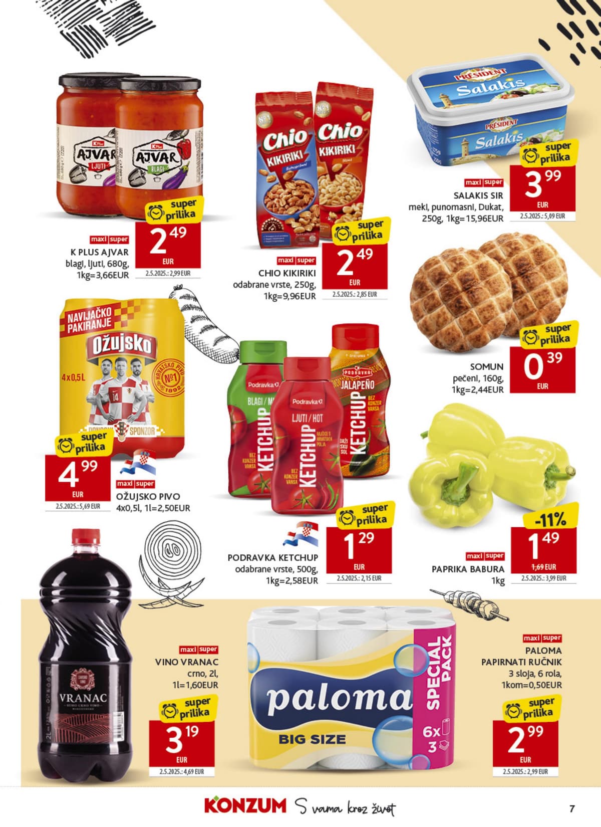 Stranica 7. Konzum kataloga - Tjedna Akcija od 16.07.2026