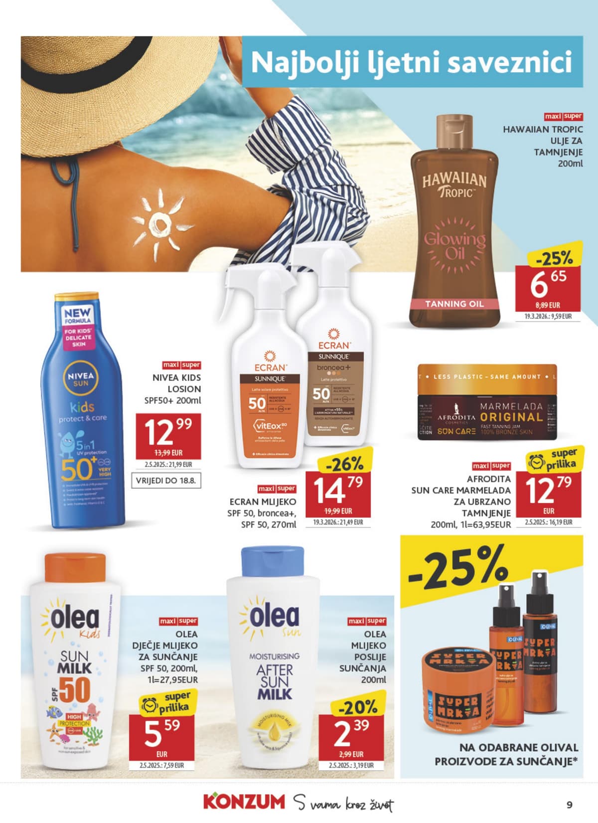Stranica 9. Konzum kataloga - Tjedna Akcija od 16.07.2026