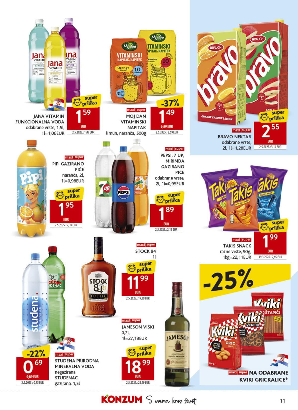 Stranica 11. Konzum kataloga - Tjedna Akcija od 16.07.2026