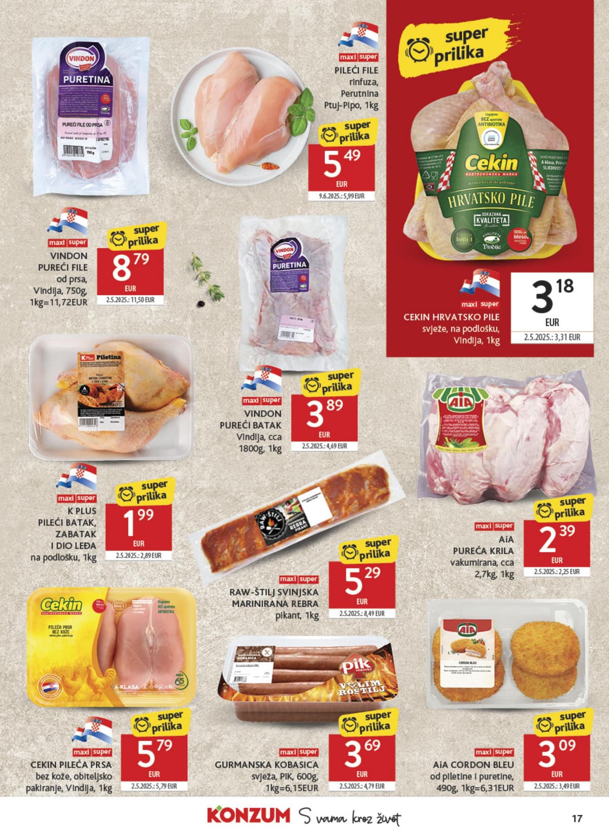 Stranica 17. Konzum kataloga - Tjedna Akcija od 16.07.2026
