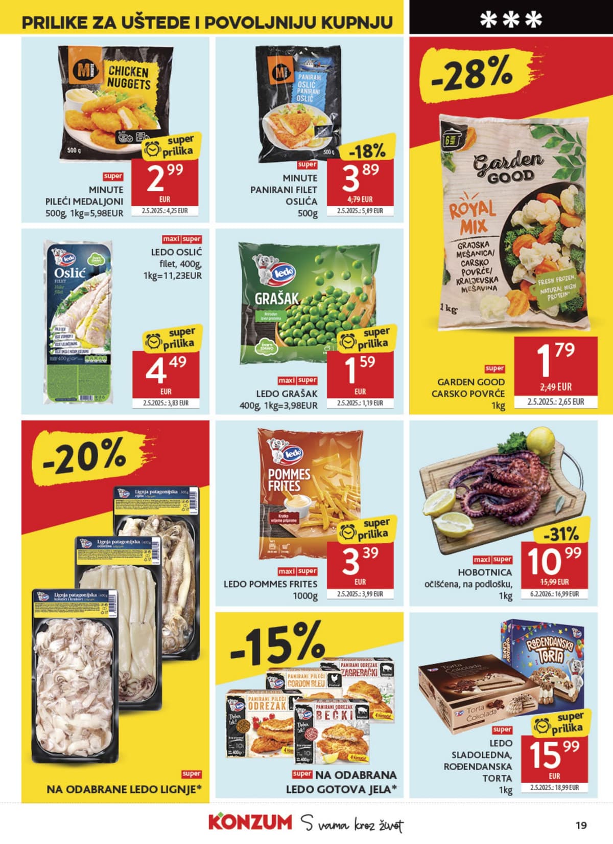 Stranica 19. Konzum kataloga - Tjedna Akcija od 16.07.2026