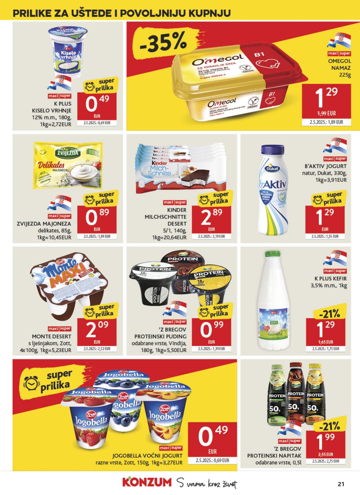Stranica 21. Konzum kataloga - Tjedna Akcija od 16.07.2026