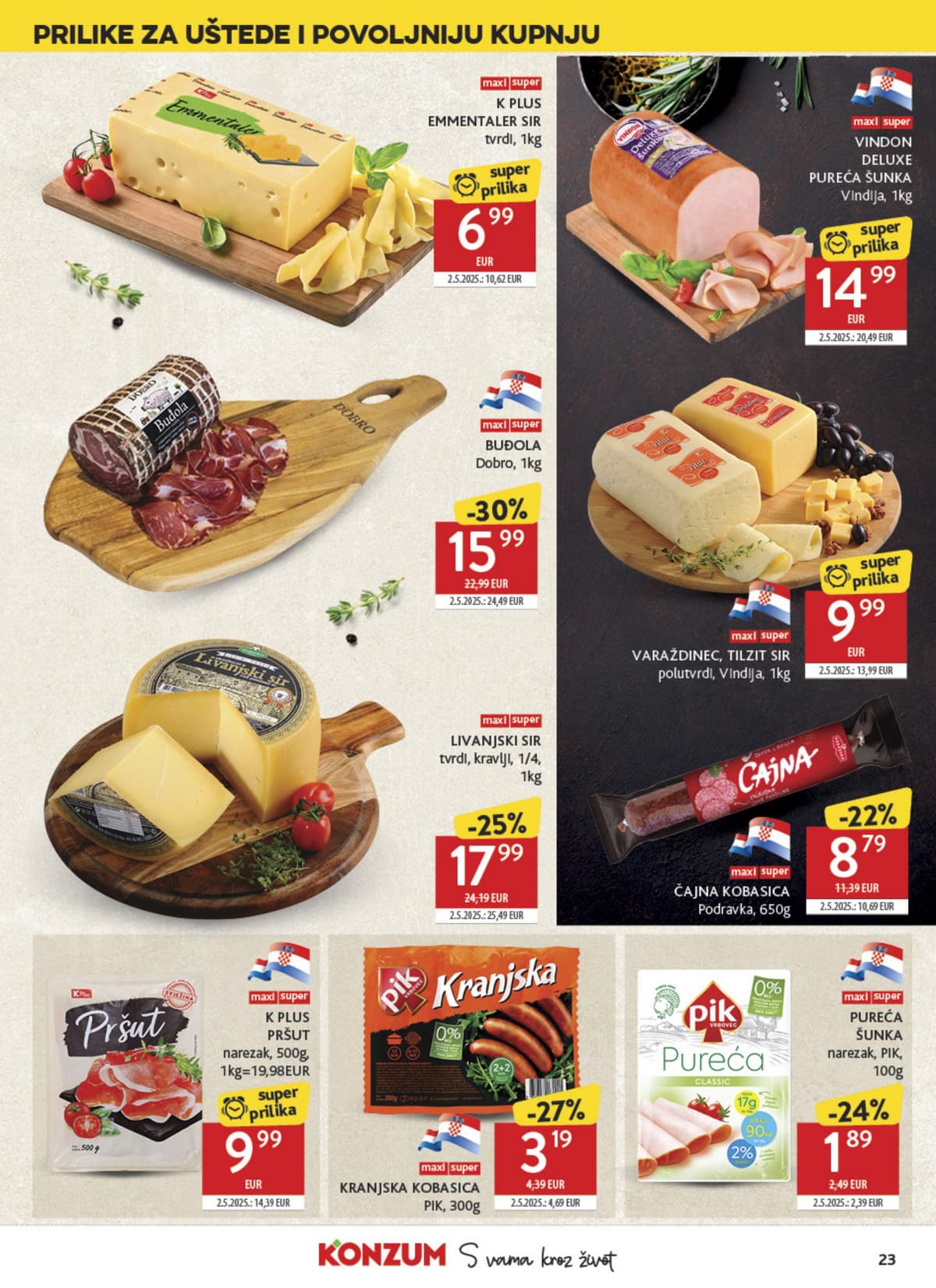 Stranica 23. Konzum kataloga - Tjedna Akcija od 16.07.2026