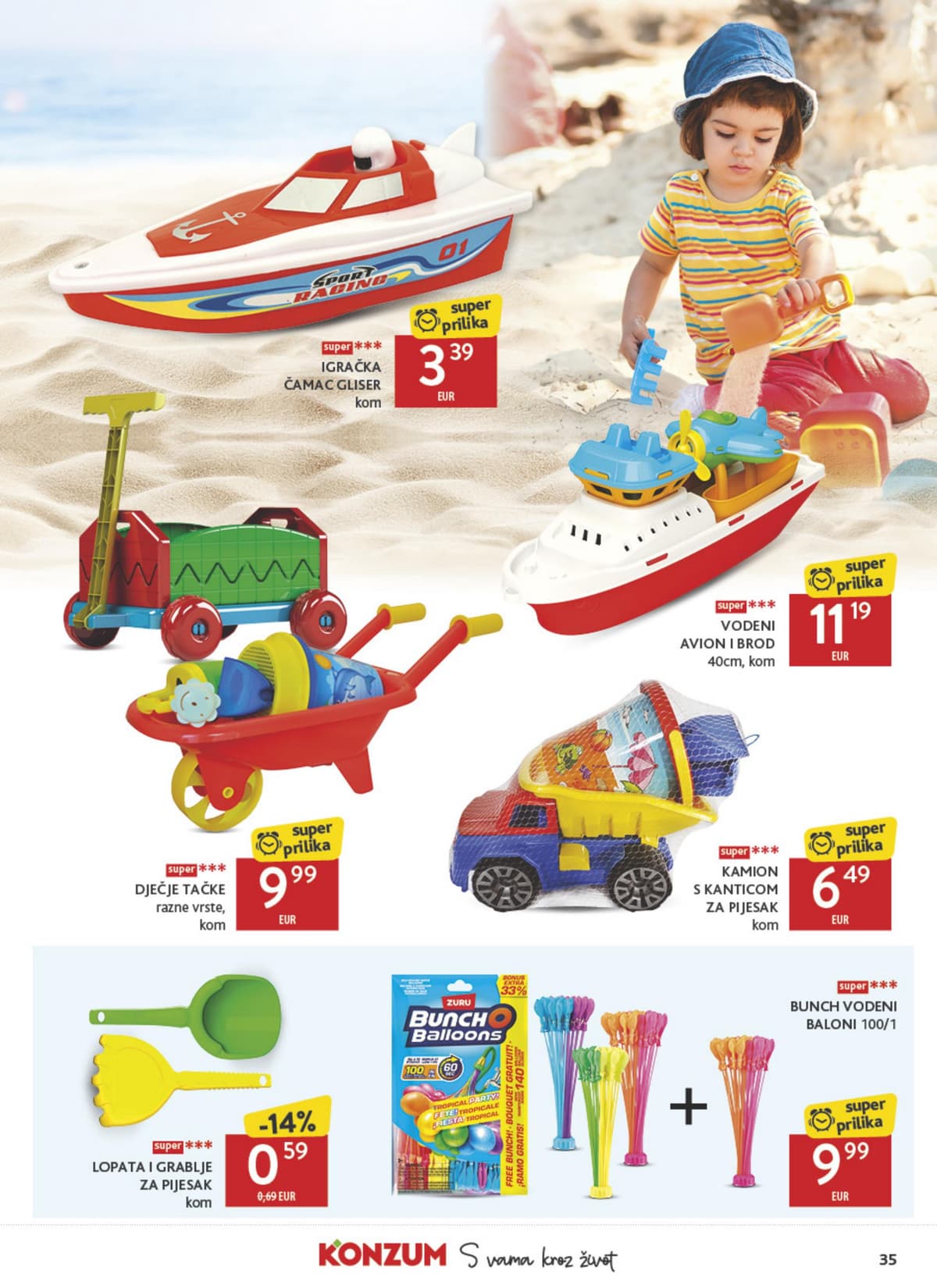 Stranica 35. Konzum kataloga - Tjedna Akcija od 16.07.2026