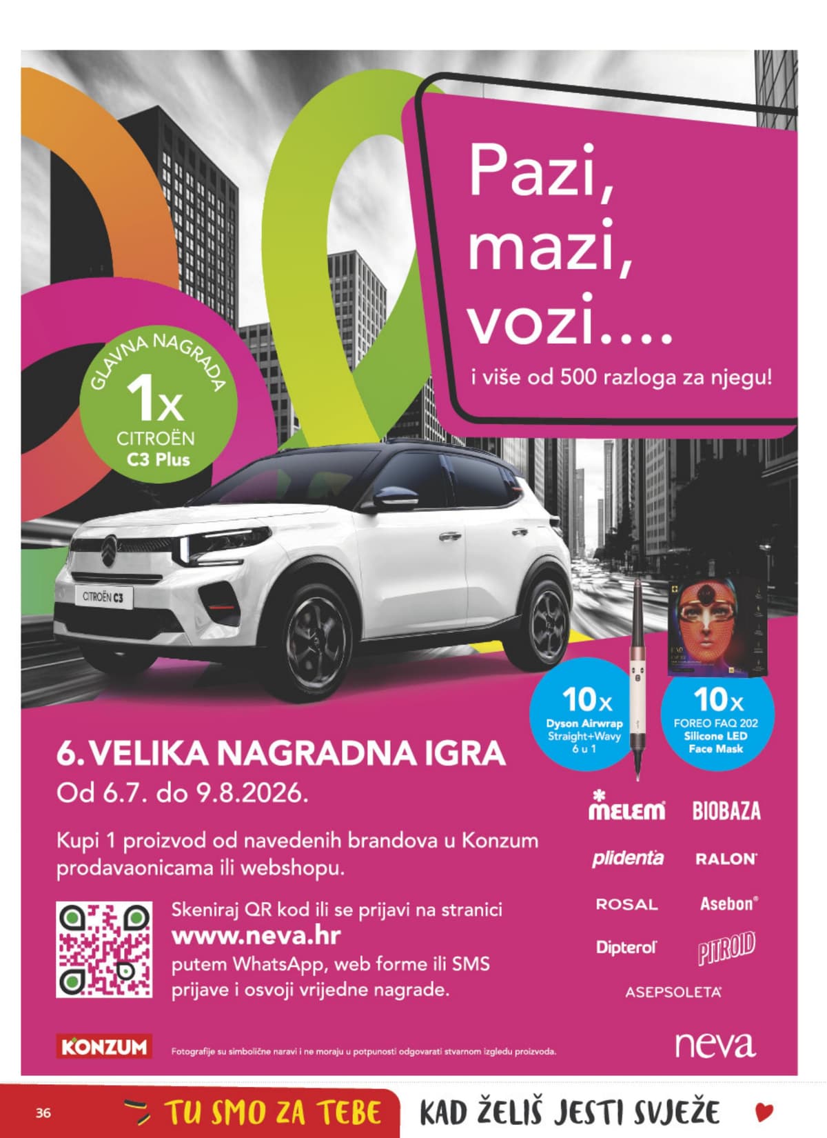 Stranica 36. Konzum kataloga - Tjedna Akcija od 16.07.2026
