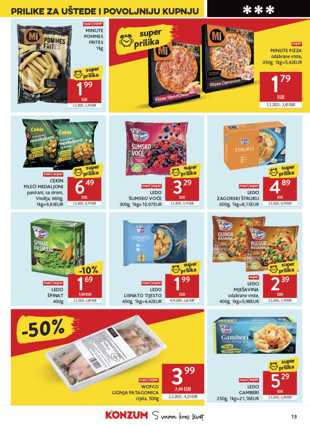 Stranica 13. Konzum kataloga - Tjedna Akcija od 23.07.2026.