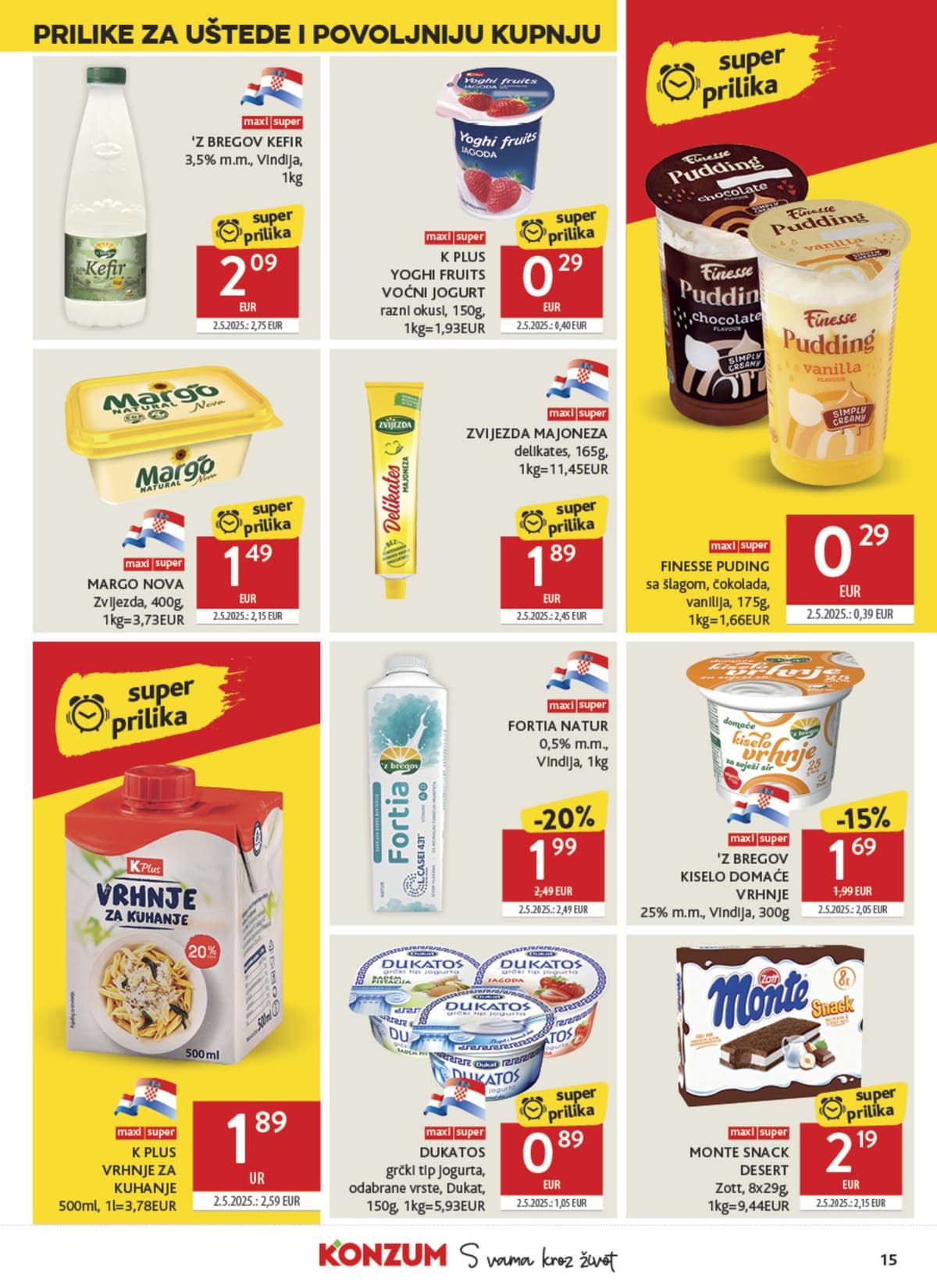 Stranica 15. Konzum kataloga - Tjedna Akcija od 23.07.2026.