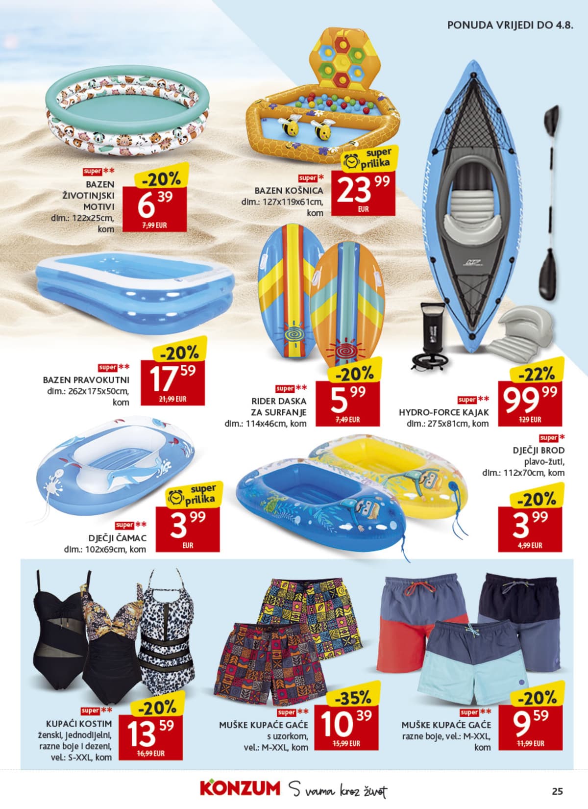 Stranica 25. Konzum kataloga - Tjedna Akcija od 23.07.2026.
