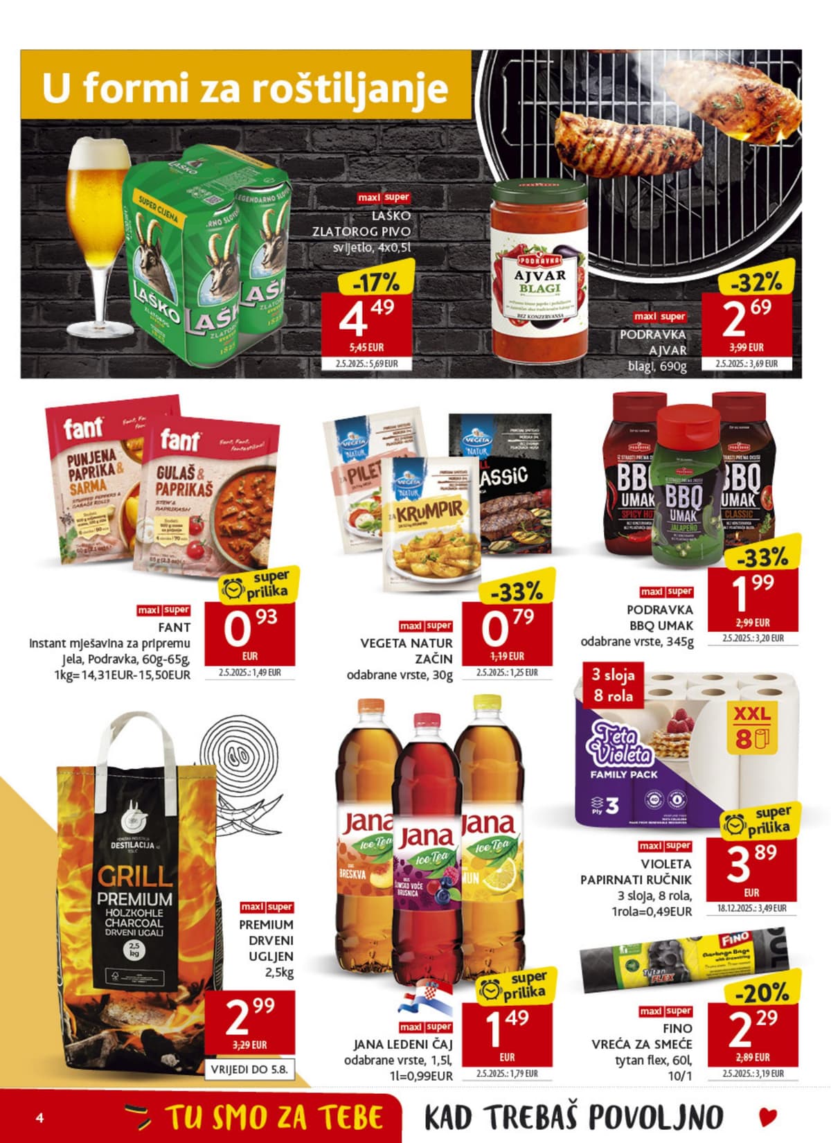 Stranica 4. Konzum kataloga - Tjedna Akcija od 27.07.2026.