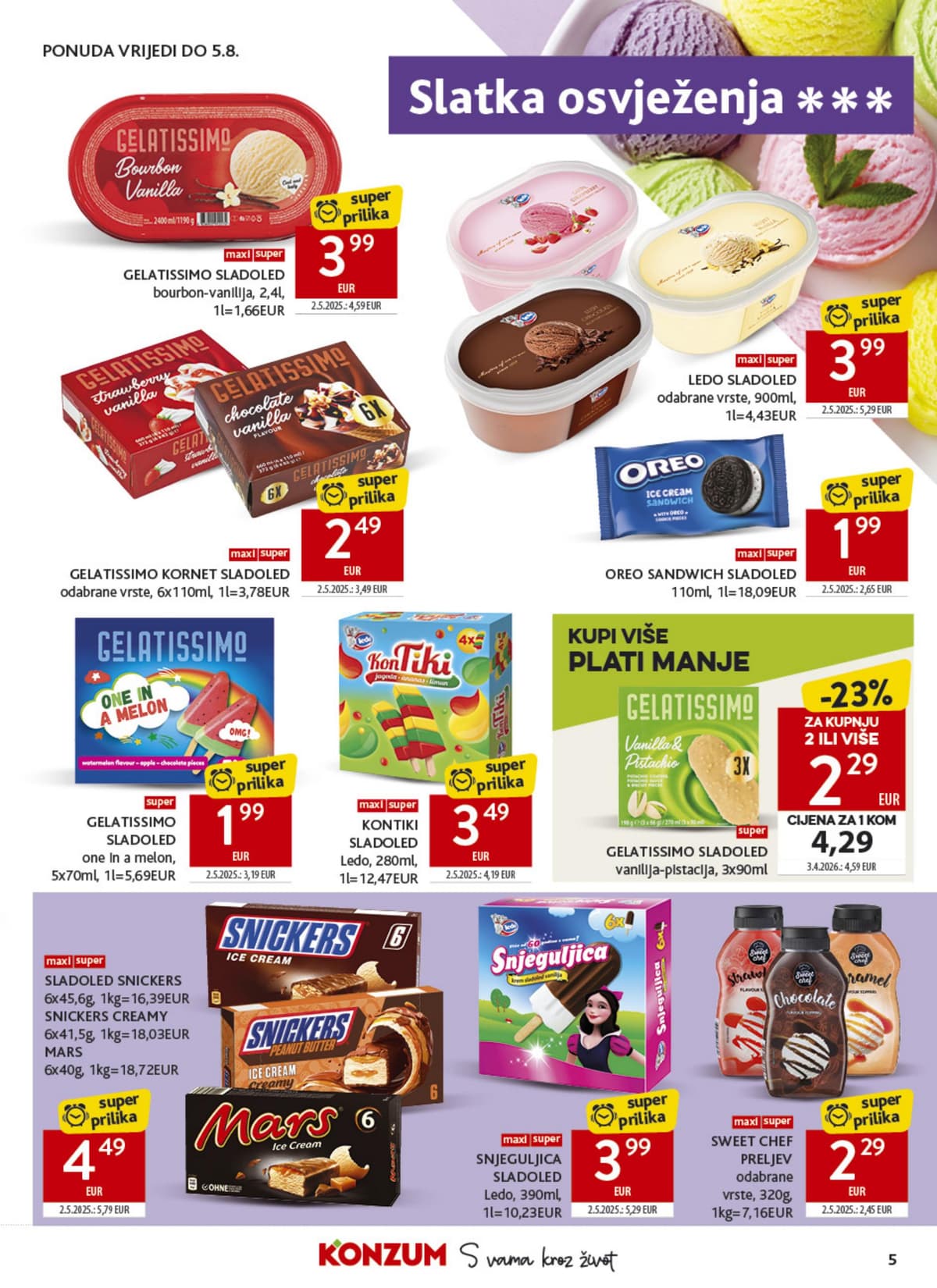 Stranica 5. Konzum kataloga - Tjedna Akcija