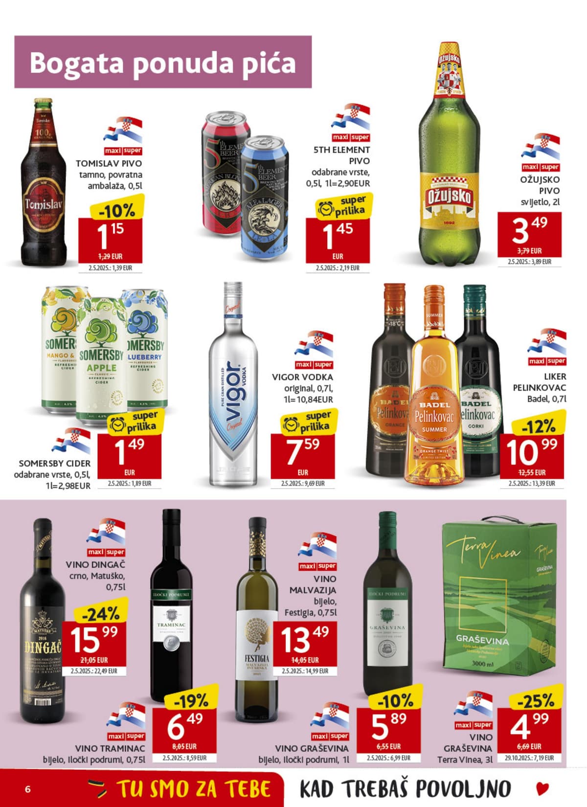 Stranica 6. Konzum kataloga - Tjedna Akcija od 27.07.2026.