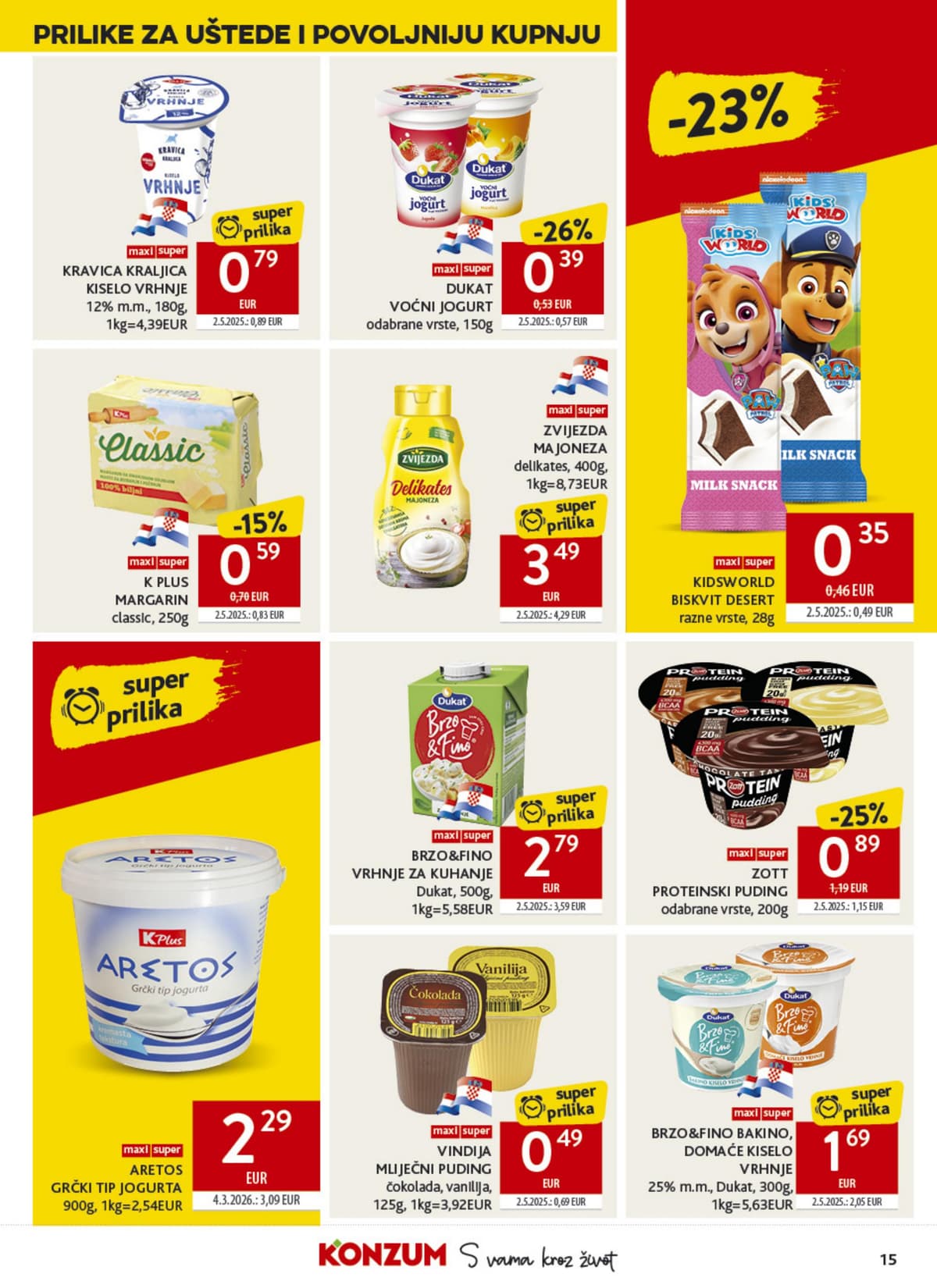 Stranica 15. Konzum kataloga - Tjedna Akcija