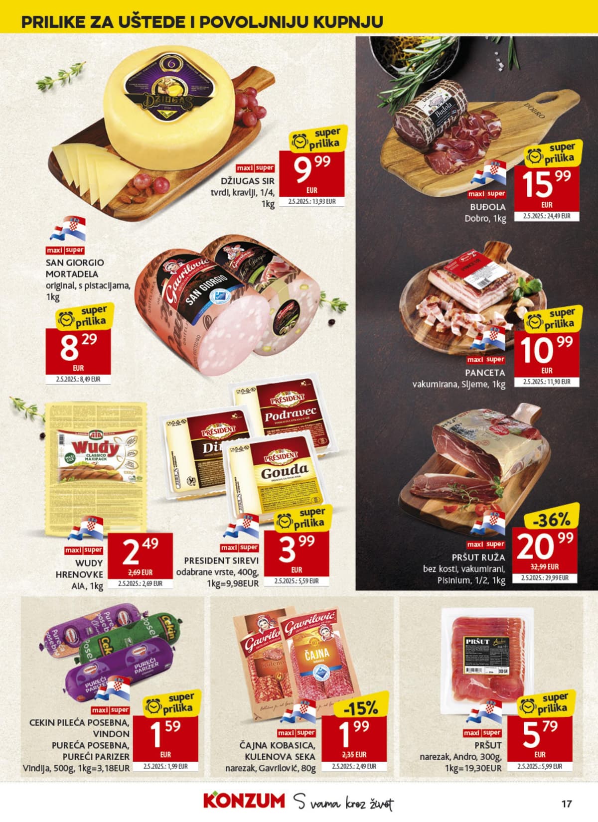 Stranica 17. Konzum kataloga - Tjedna Akcija od 27.07.2026.