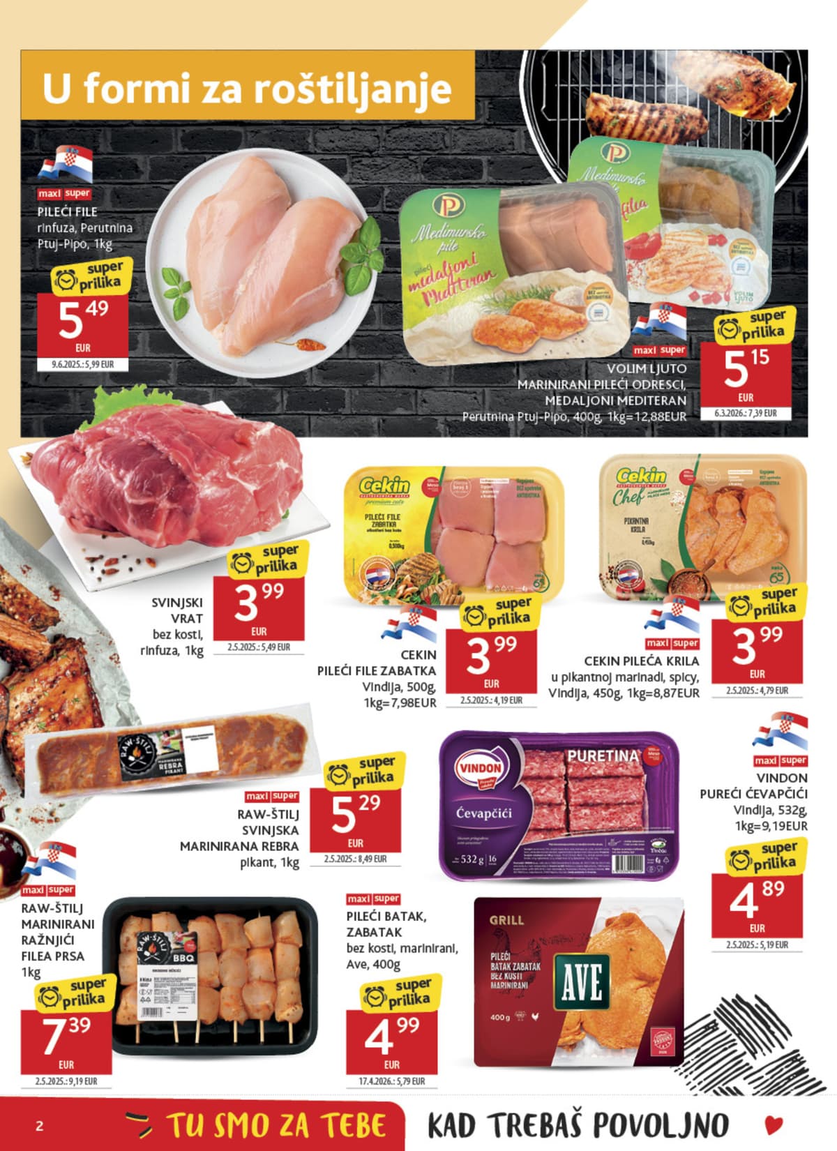Stranica 2. Konzum kataloga - Tjedna Akcija od 02.08.2026.