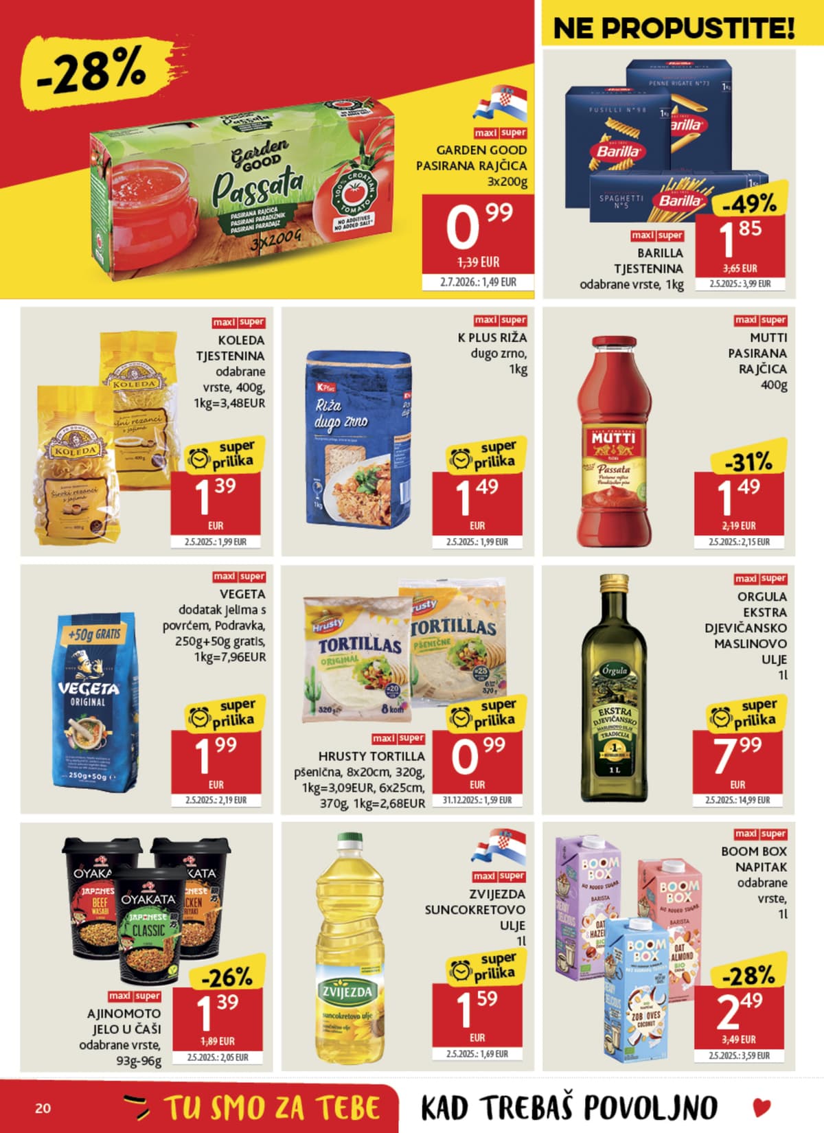 Stranica 20. Konzum kataloga - Tjedna Akcija od 02.08.2026.