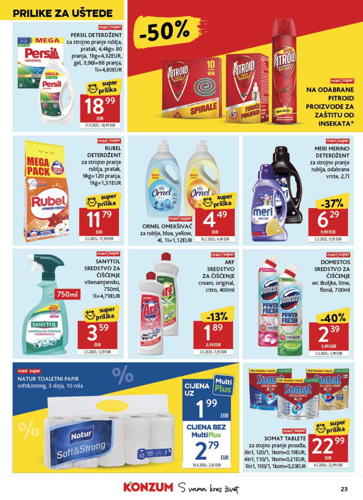 Stranica 23. Konzum kataloga - Tjedna Akcija