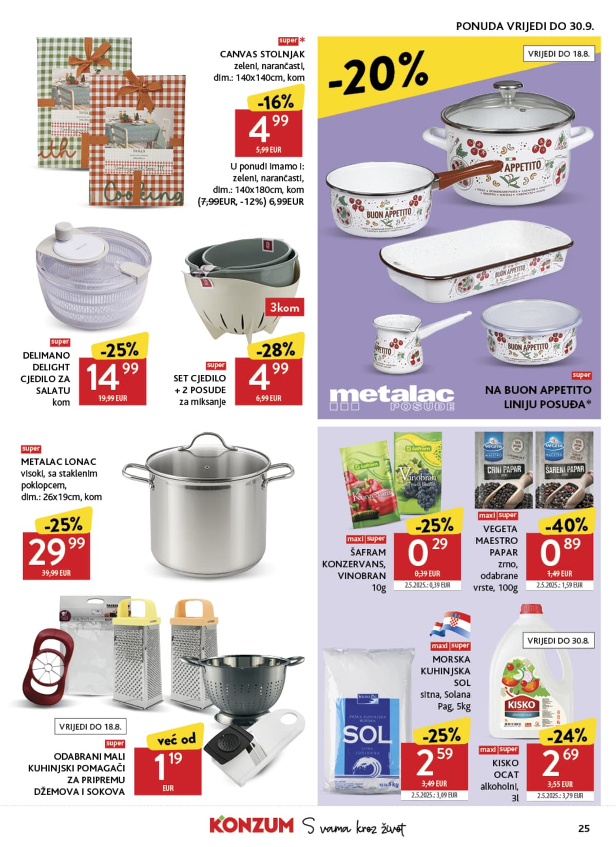 Stranica 25. Konzum kataloga - Tjedna Akcija