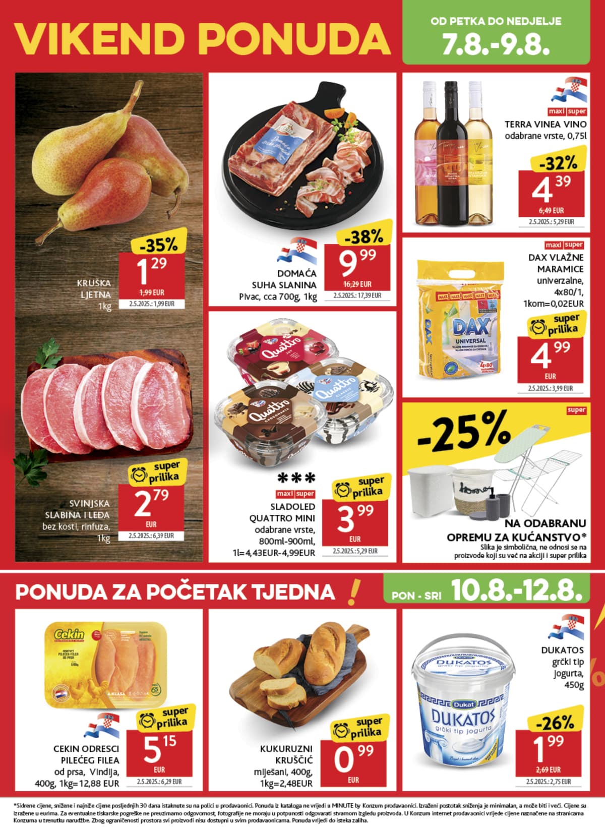 Stranica 32. Konzum kataloga - Tjedna Akcija od 02.08.2026.