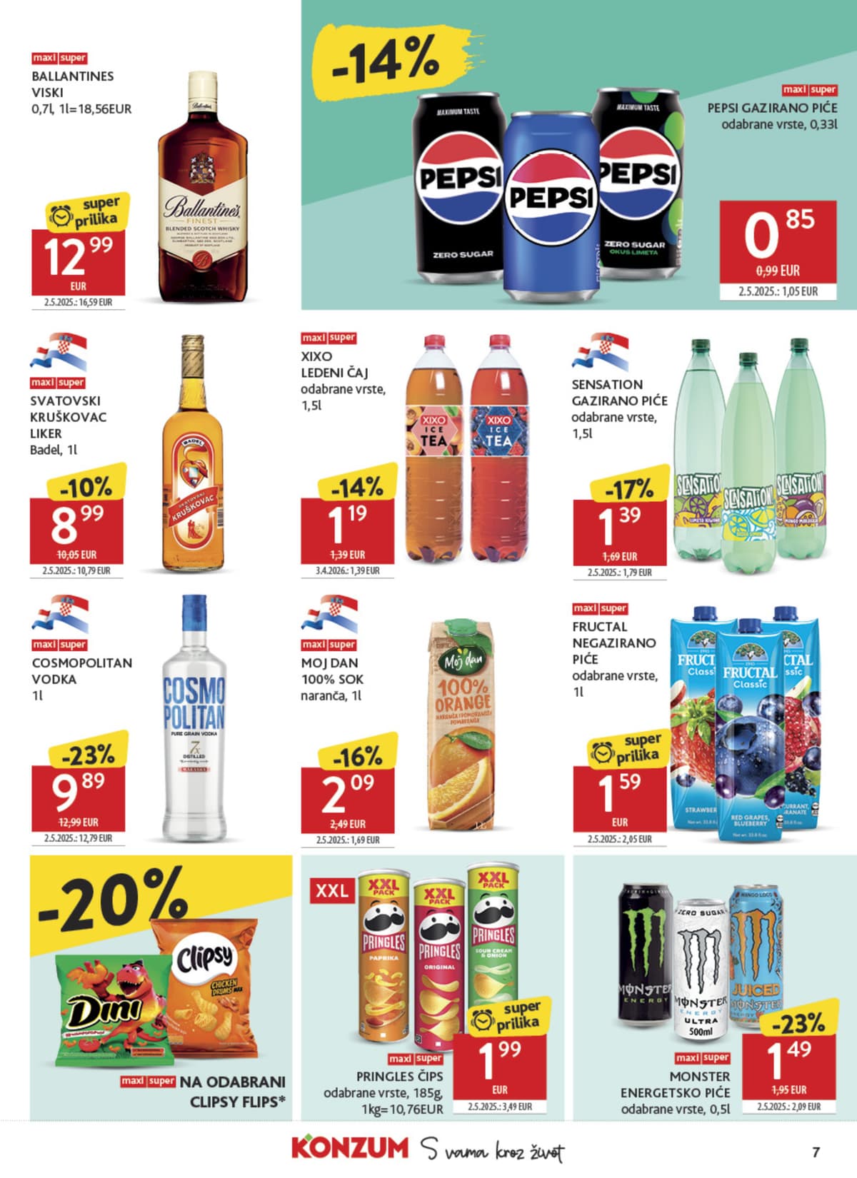 Stranica 7. Konzum kataloga - Tjedna Akcija od 02.08.2026.