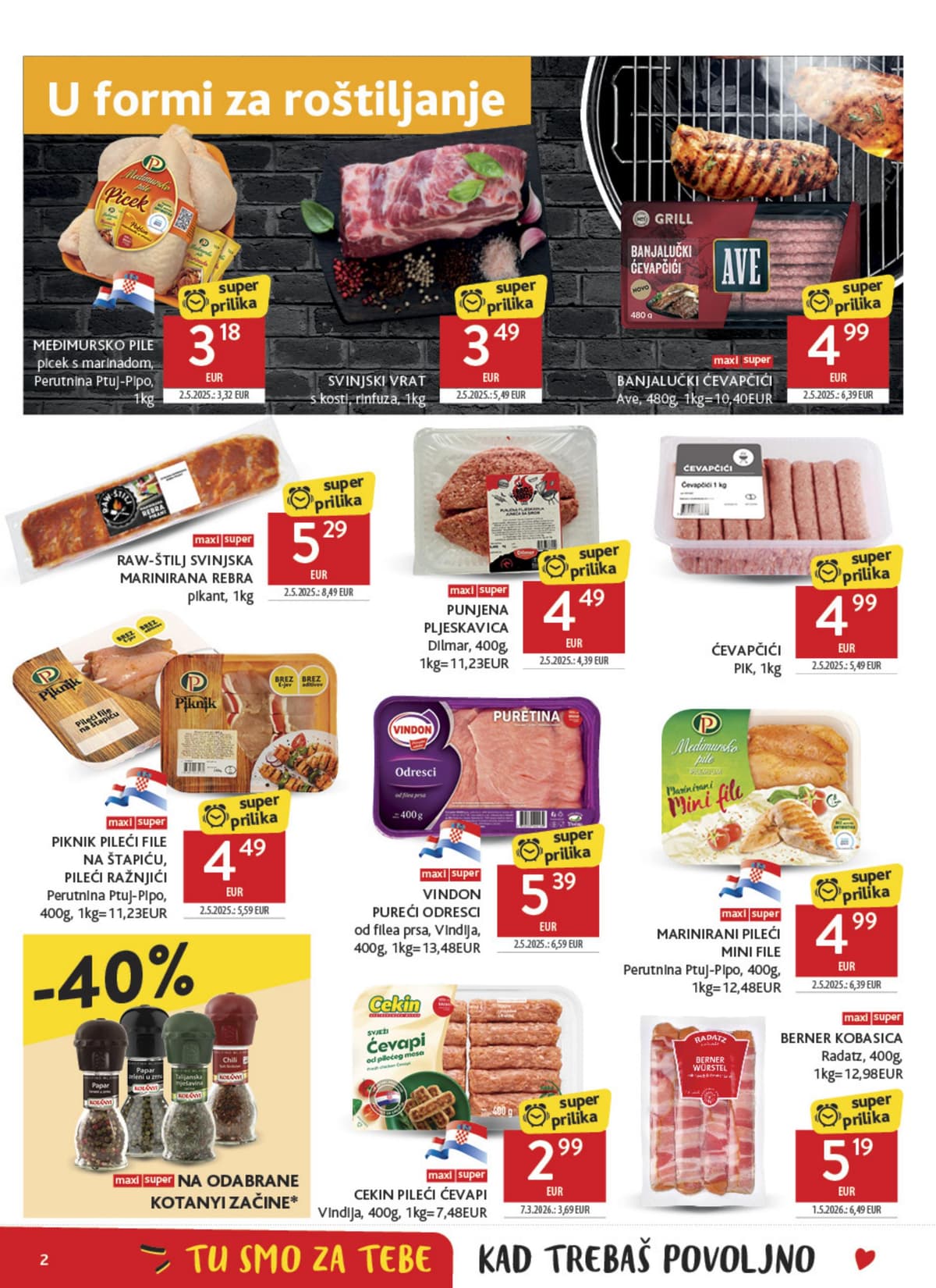 Stranica 2. Konzum kataloga - Tjedna Akcija od 12.08.2026.