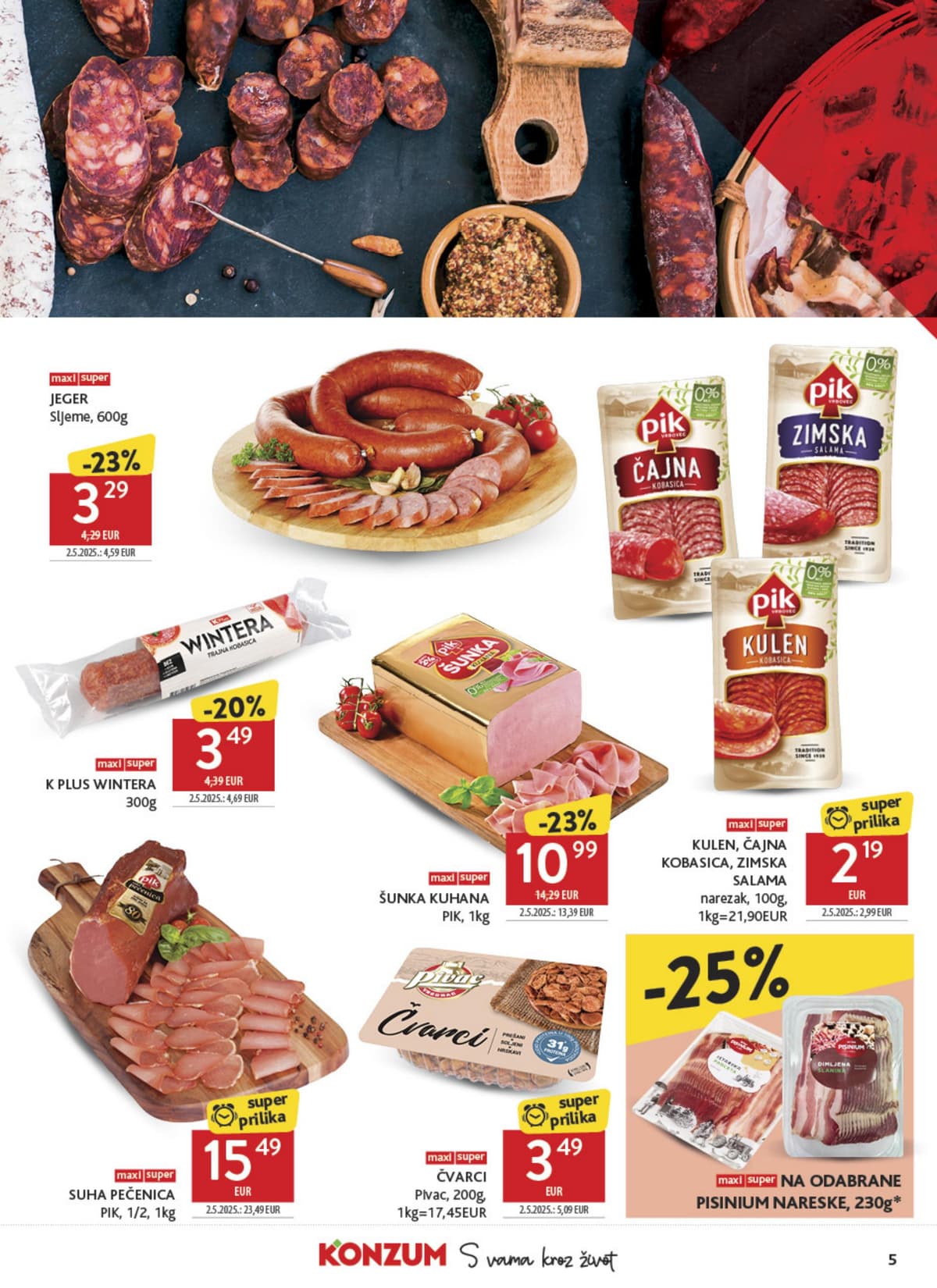 Stranica 5. Konzum kataloga - Tjedna Akcija od 12.08.2026.