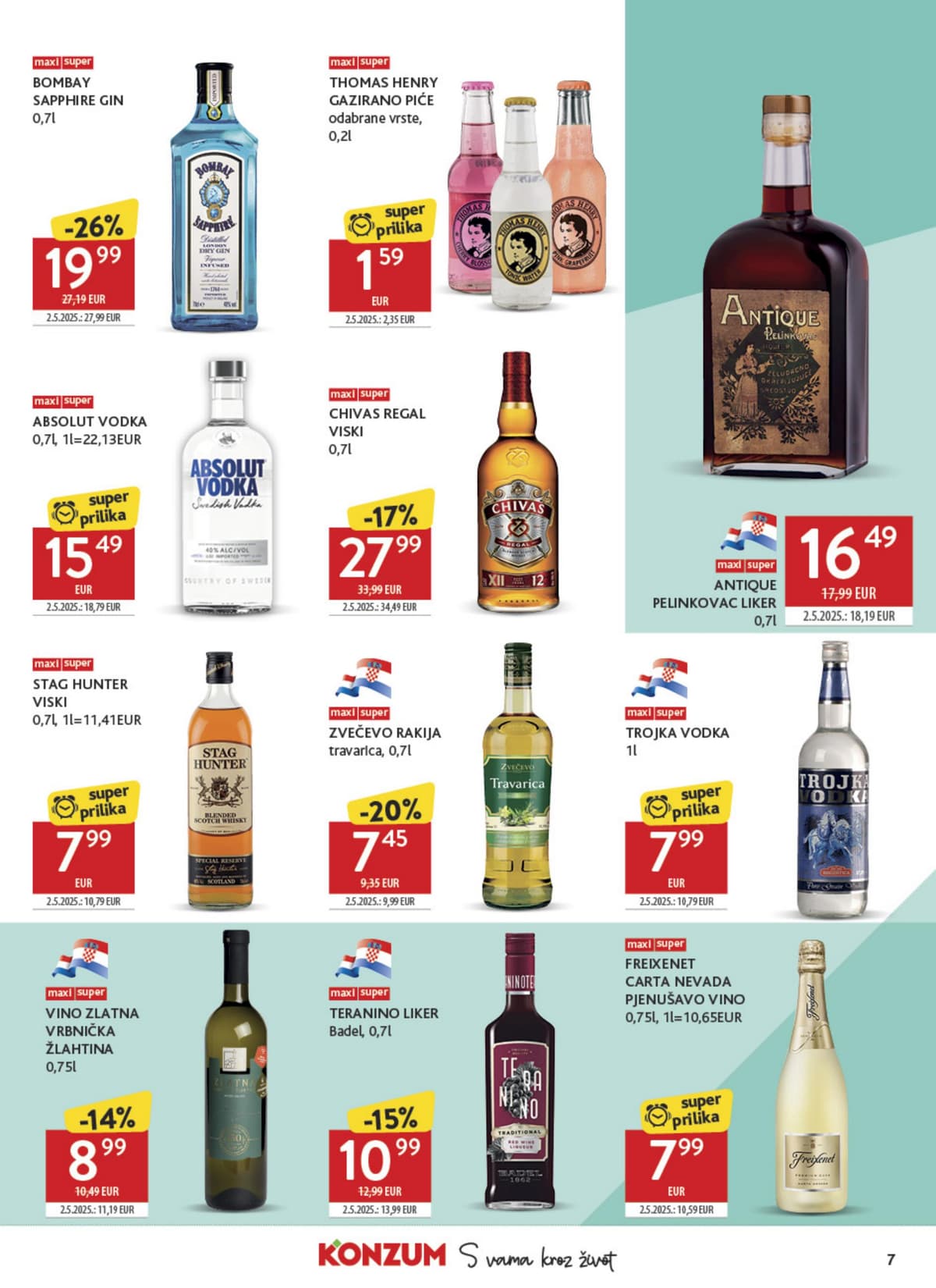 Stranica 7. Konzum kataloga - Tjedna Akcija od 12.08.2026.