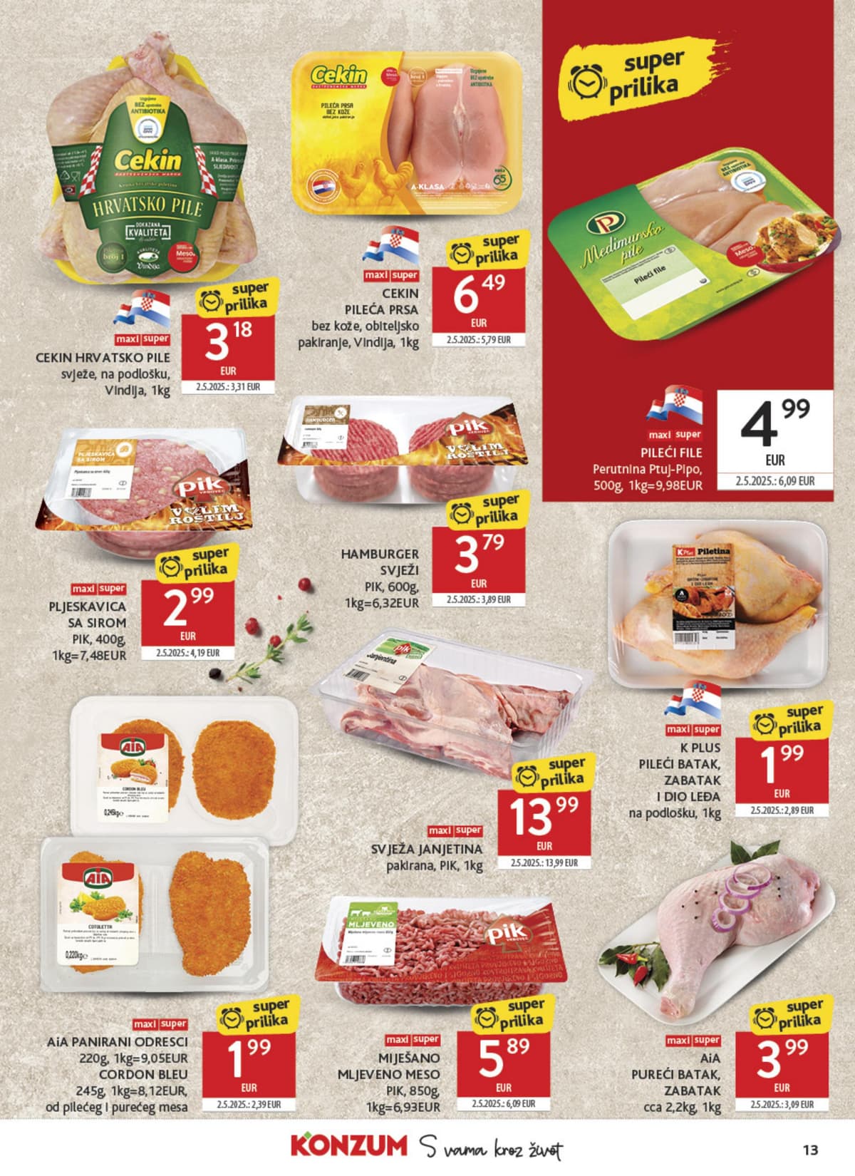 Stranica 13. Konzum kataloga - Tjedna Akcija od 12.08.2026.