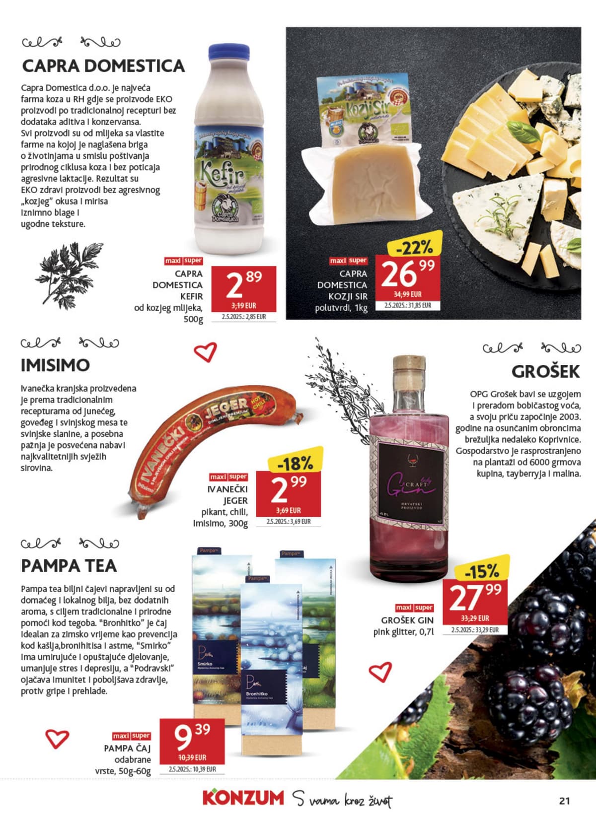 Stranica 21. Konzum kataloga - Tjedna Akcija od 12.08.2026.