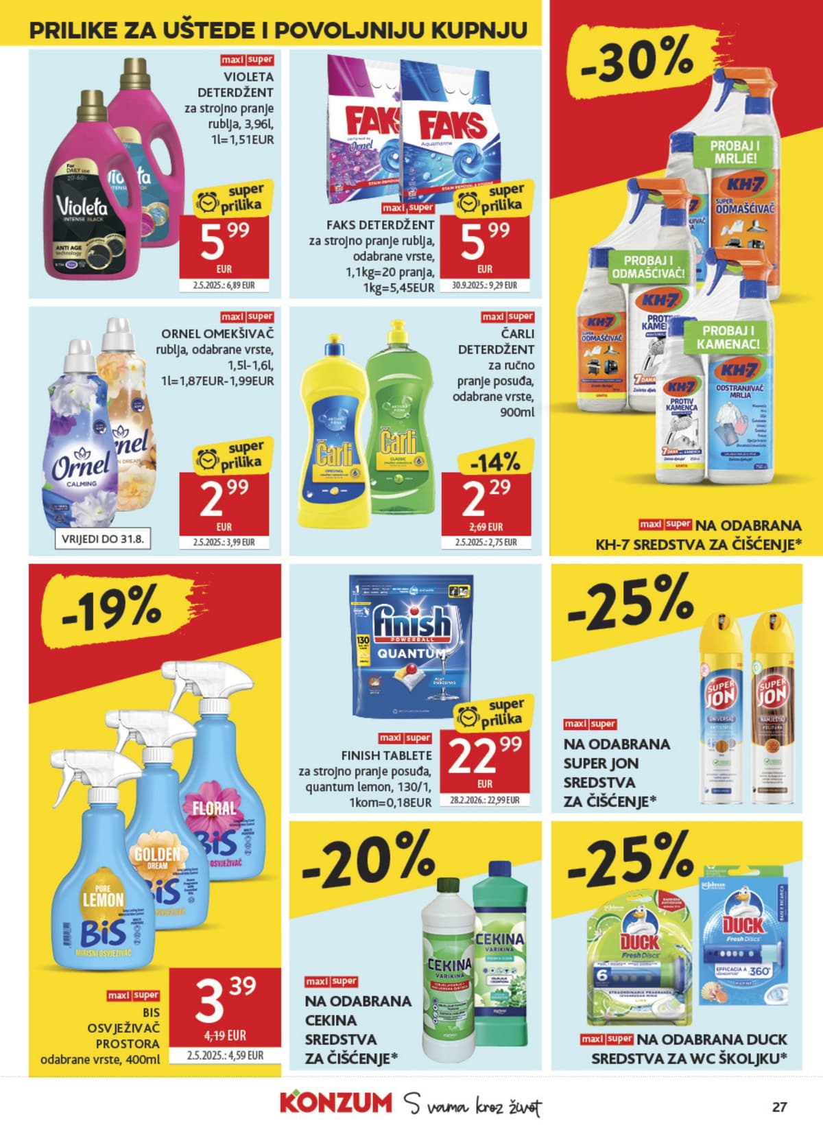 Stranica 27. Konzum kataloga - Tjedna Akcija