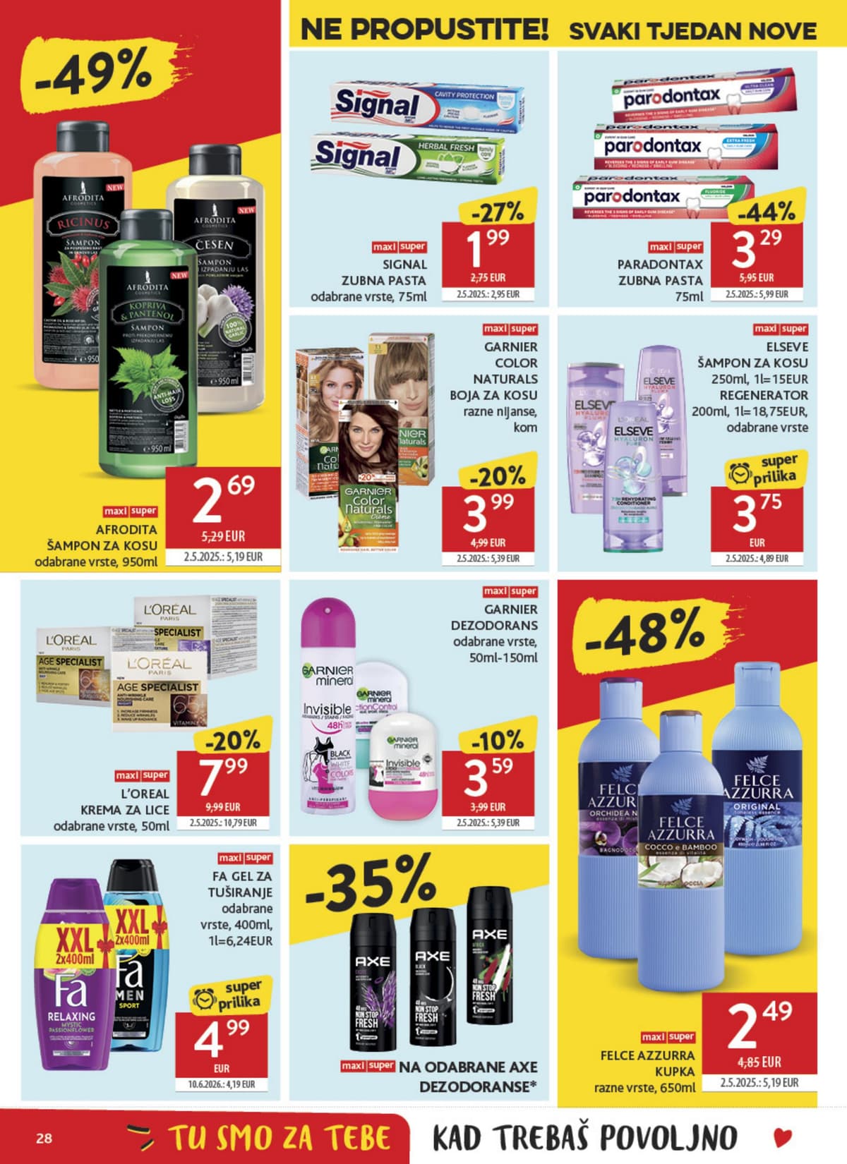 Stranica 28. Konzum kataloga - Tjedna Akcija od 12.08.2026.