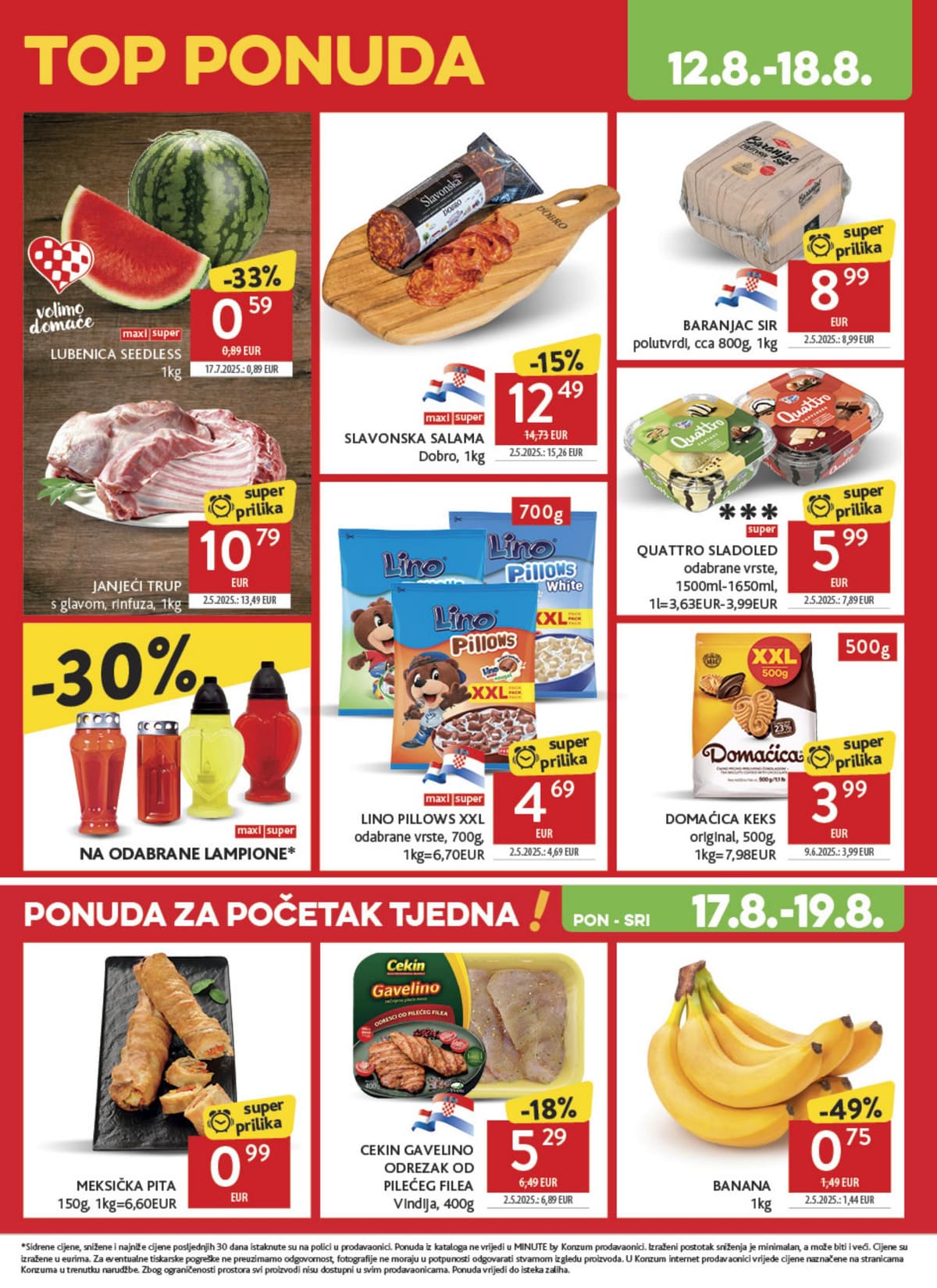 Stranica 37. Konzum kataloga - Tjedna Akcija od 12.08.2026.