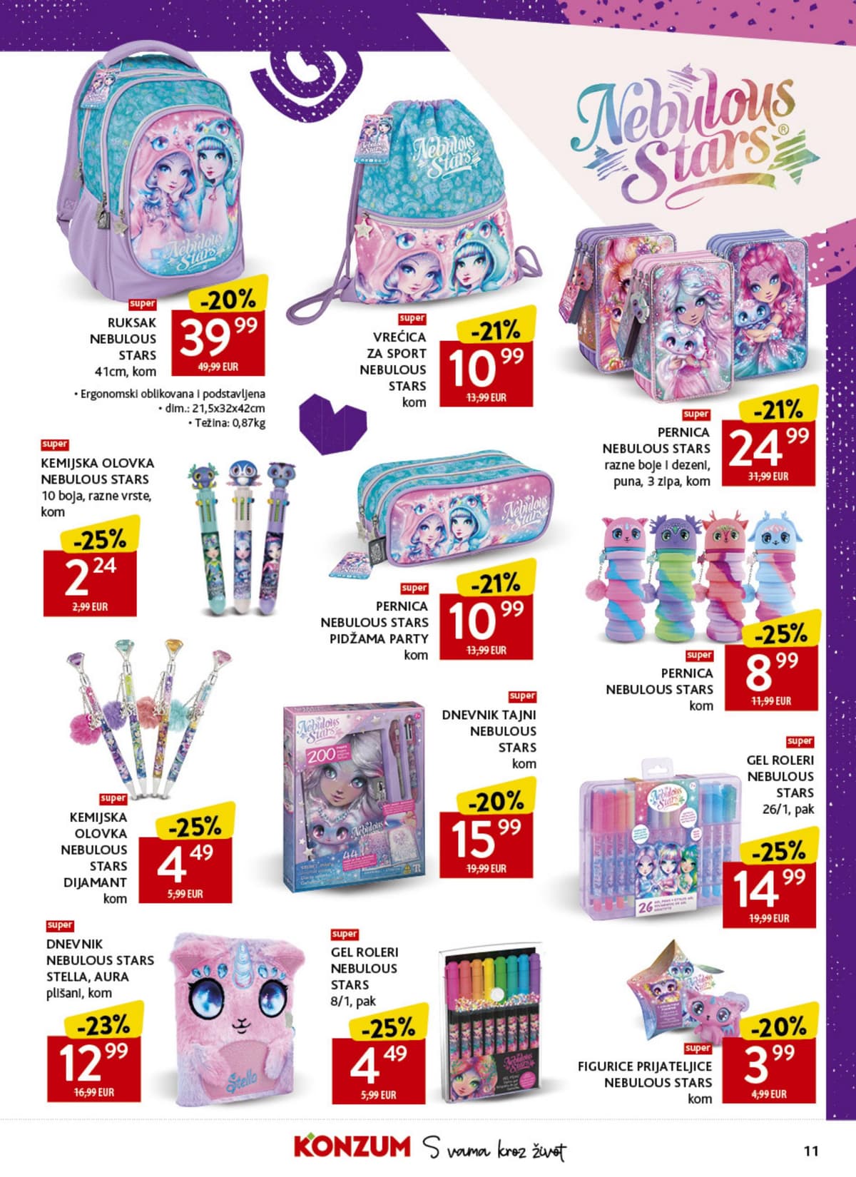 Stranica 11. Konzum kataloga - Povratak u školu 2026 od 14.08.2026.