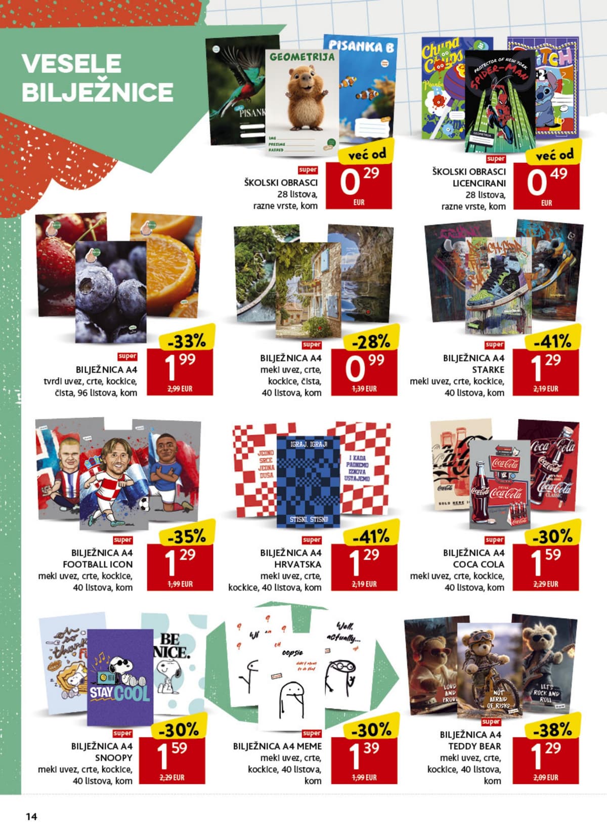 Stranica 14. Konzum kataloga - Povratak u školu 2026
