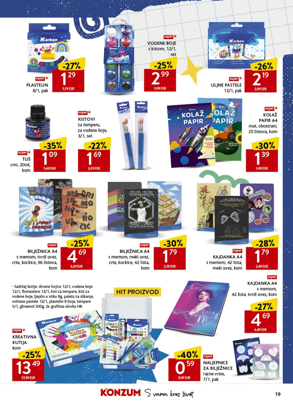 Stranica 19. Konzum kataloga - Povratak u školu 2026 od 14.08.2026.