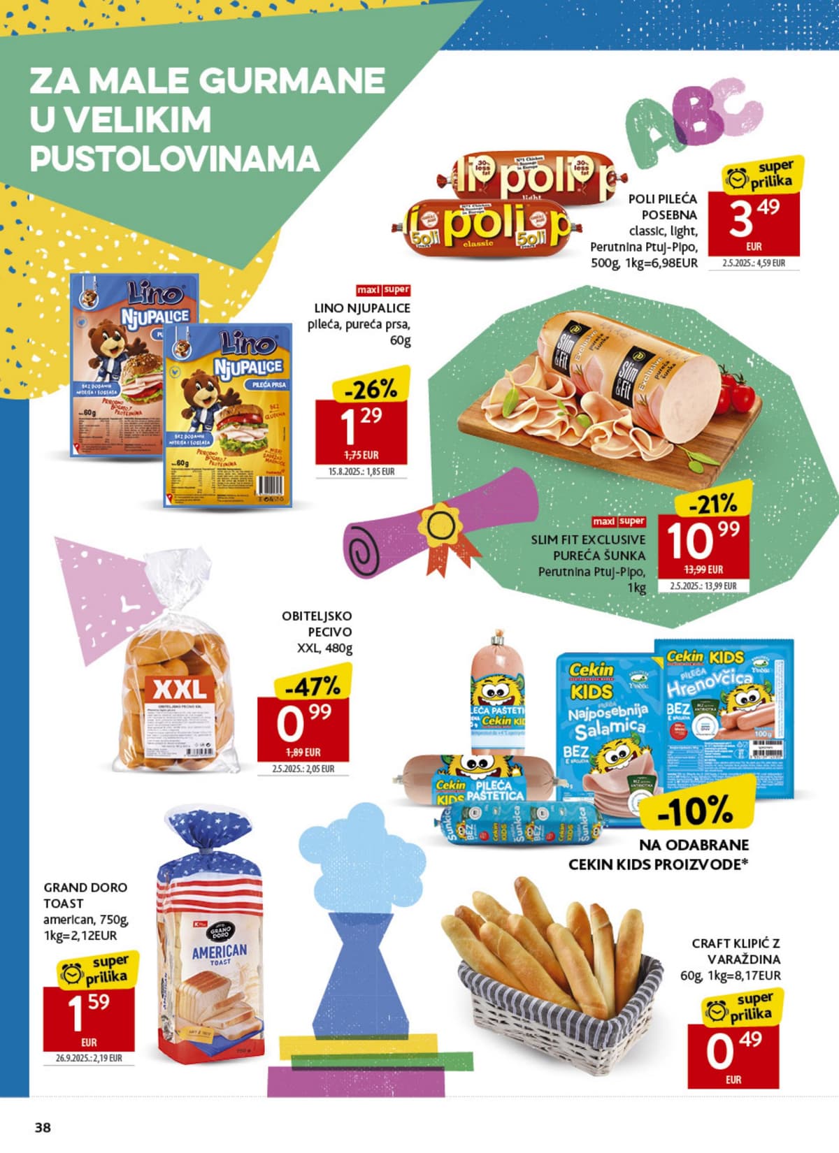 Stranica 38. Konzum kataloga - Povratak u školu 2026