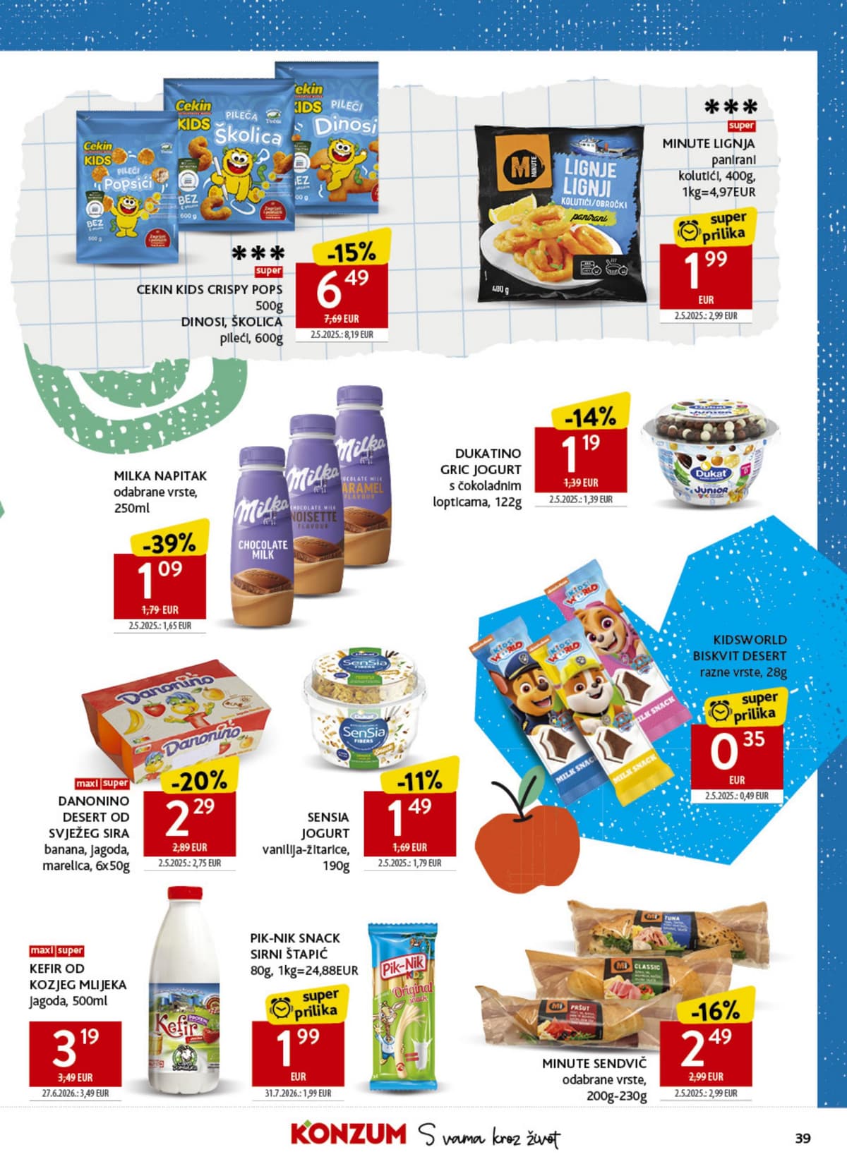 Stranica 39. Konzum kataloga - Povratak u školu 2026