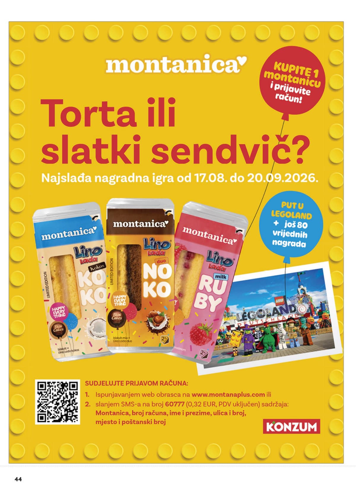 Stranica 44. Konzum kataloga - Povratak u školu 2026 od 14.08.2026.